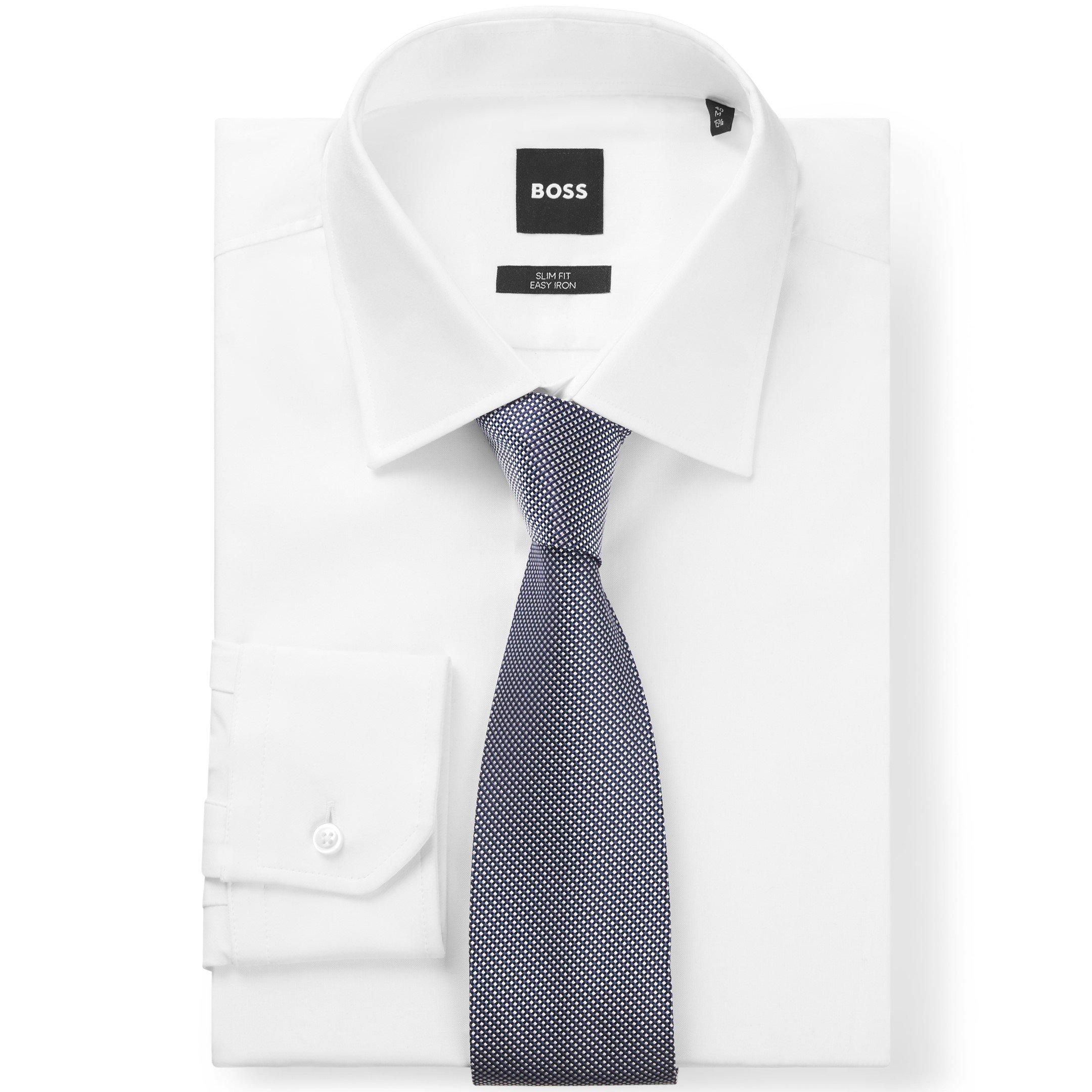 Blue 404 - Boss - H-Tie Cm 7.5 One 10277192 01 - 2