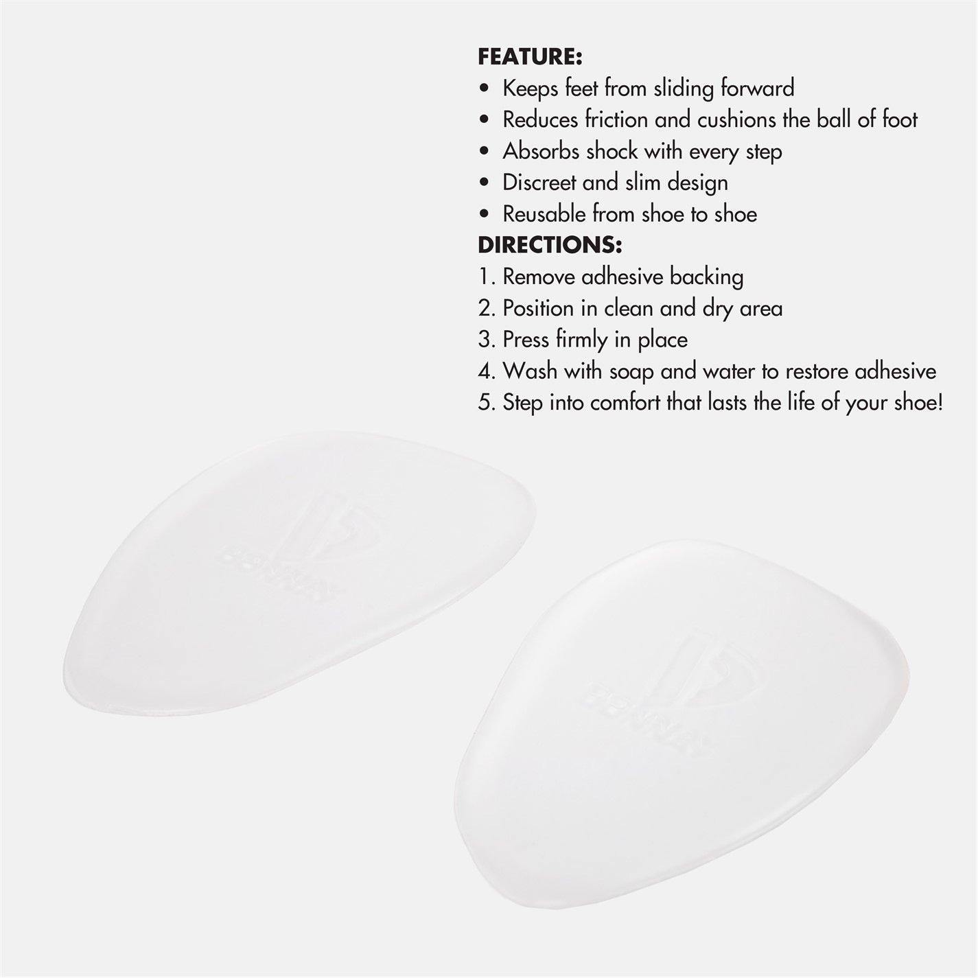 Transparent - Donnay - Ball Of Foot Cushions - 3