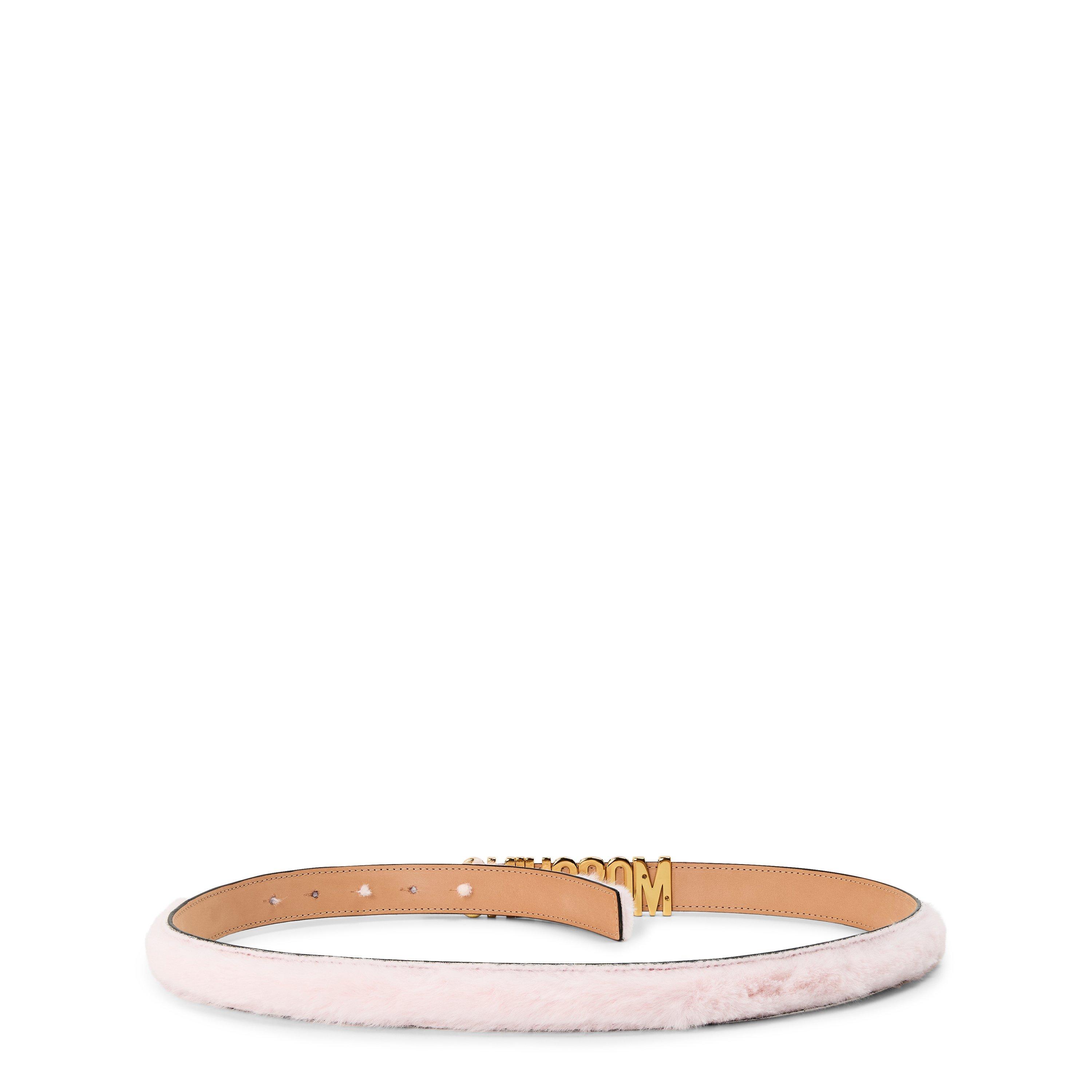 Pink - Moschino - Lthr Belt - 2