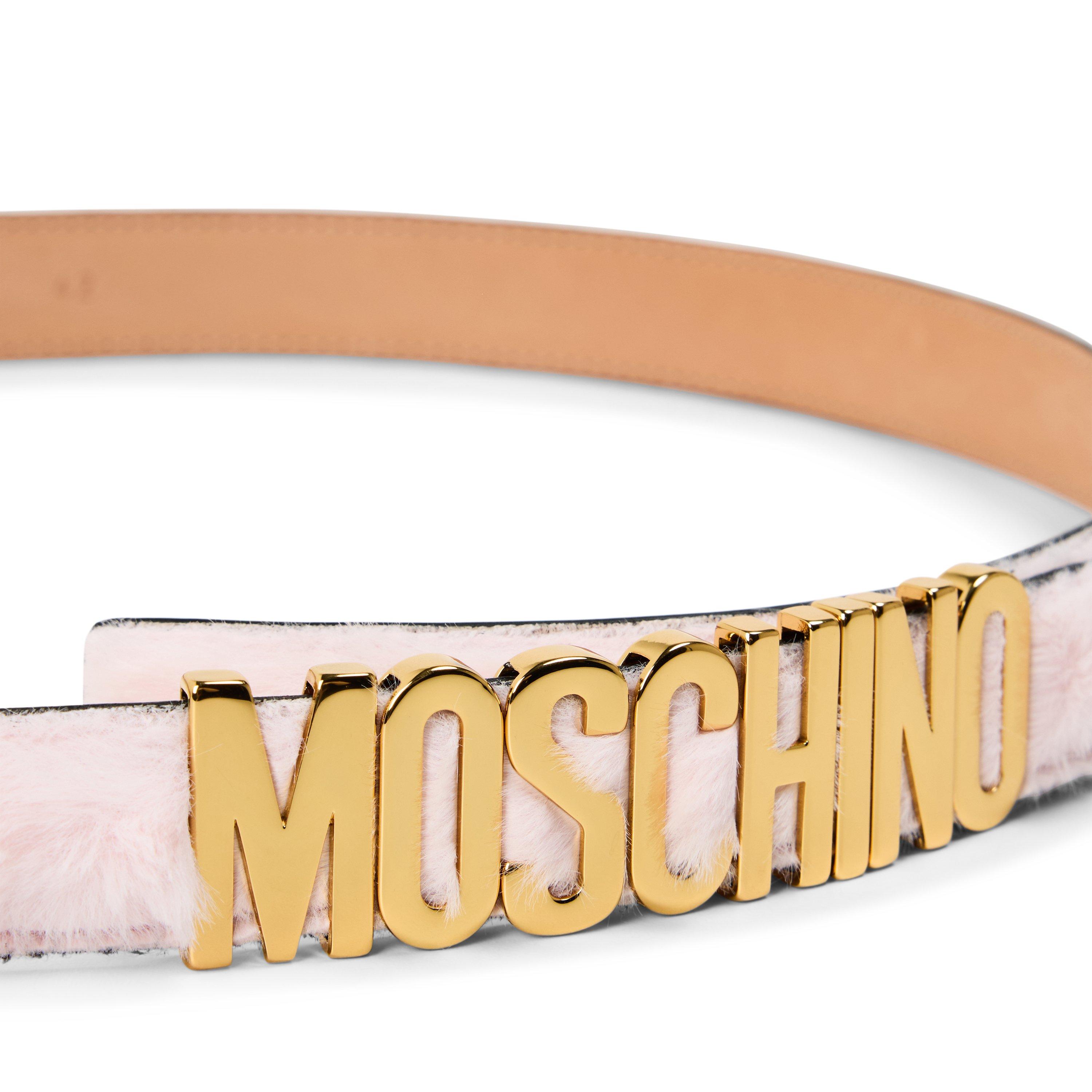 Pink - Moschino - Lthr Belt - 3
