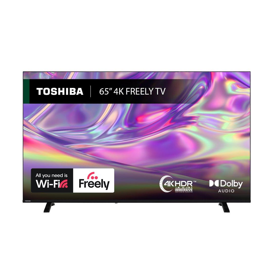 Toshiba Toshiba 65UV1563DB 65 inch 4k Ultra HD Freely TV - Black