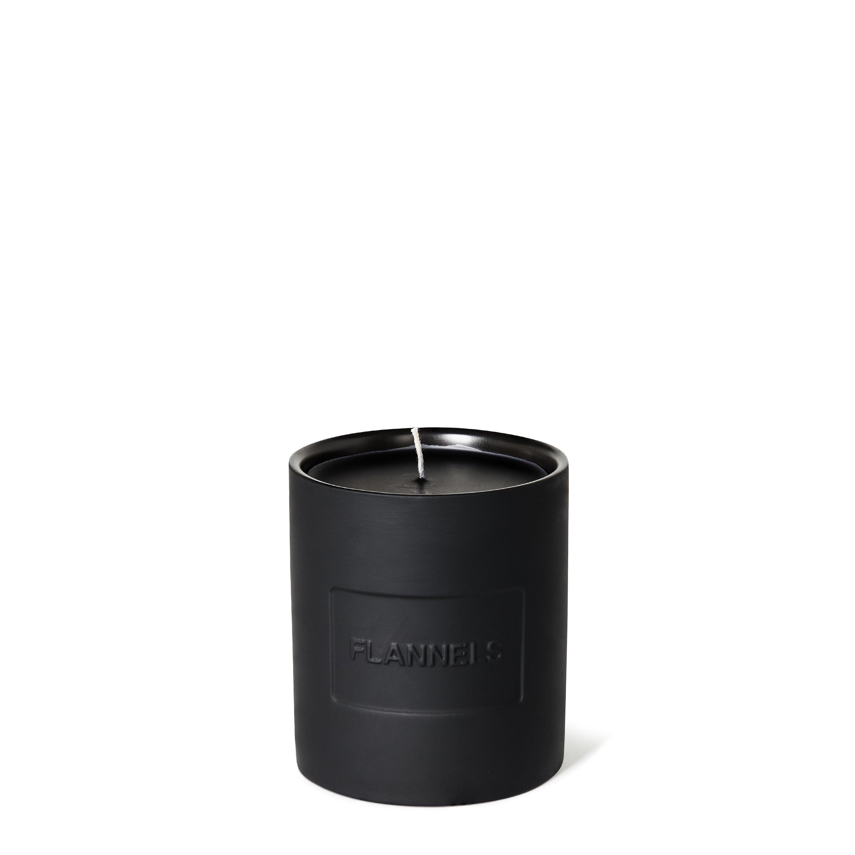 Black - Flannels - Ceramic 350g Candle - 2