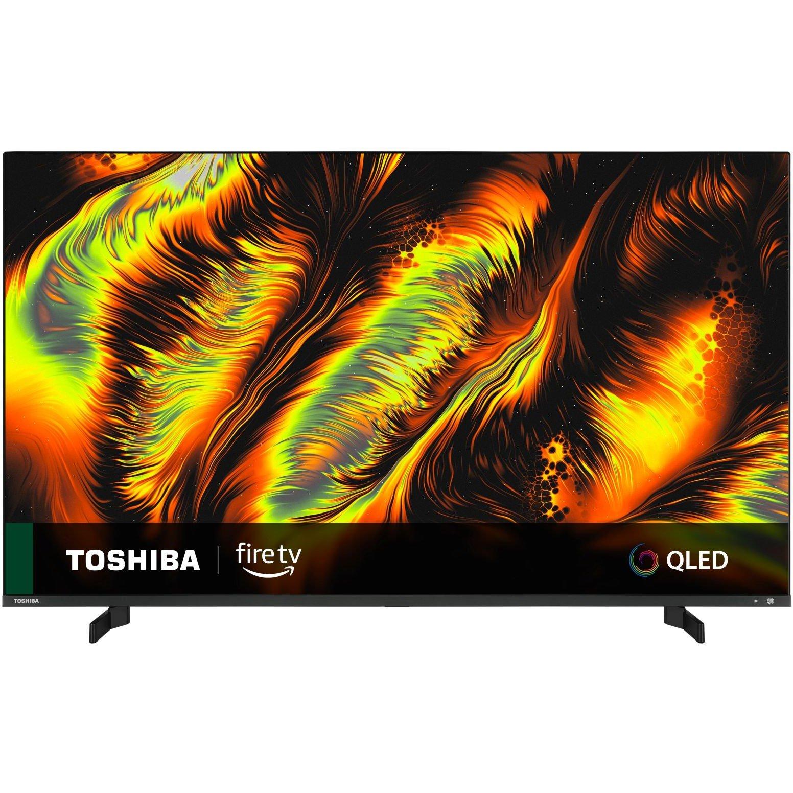 Toshiba  55Qf5d53db 55 Inch 4K Qled Ultra Hd Fire Tv - Black
