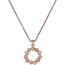 Ted Baker Crystal Hoop Pendant Necklace