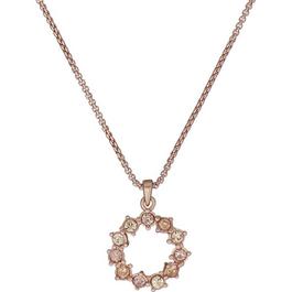 Ted Baker Cresar Crystal Hoop Pendant Necklace