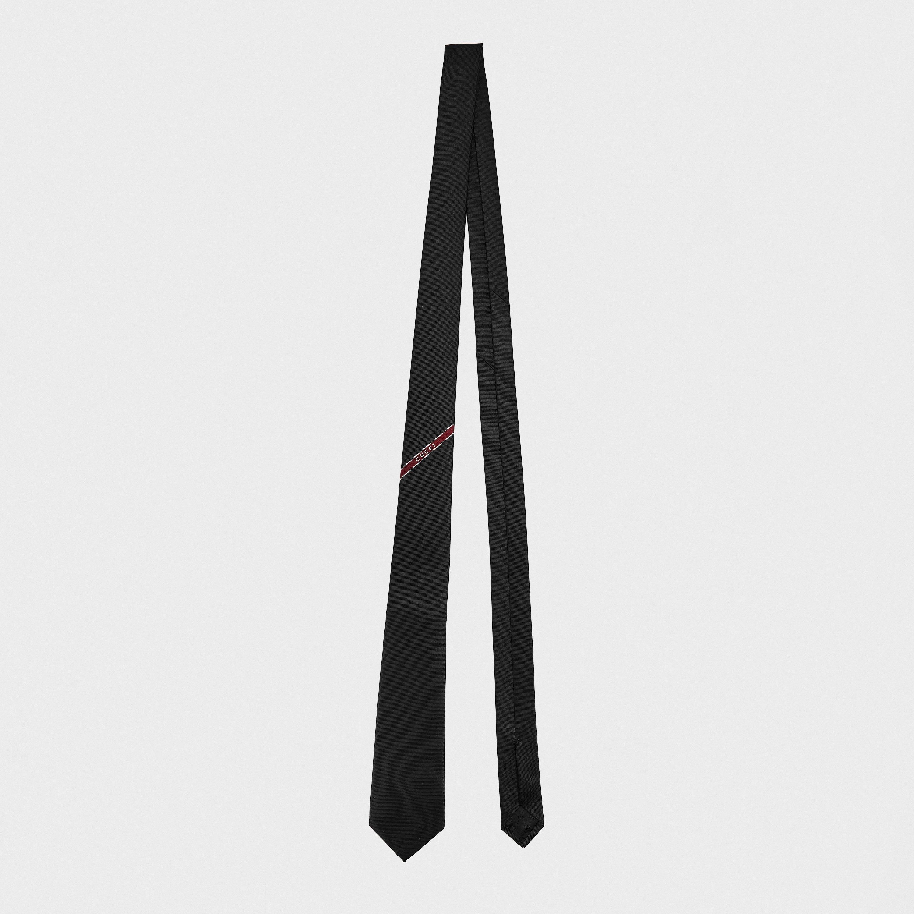 Black/Red - Gucci - Men's Ties - 2
