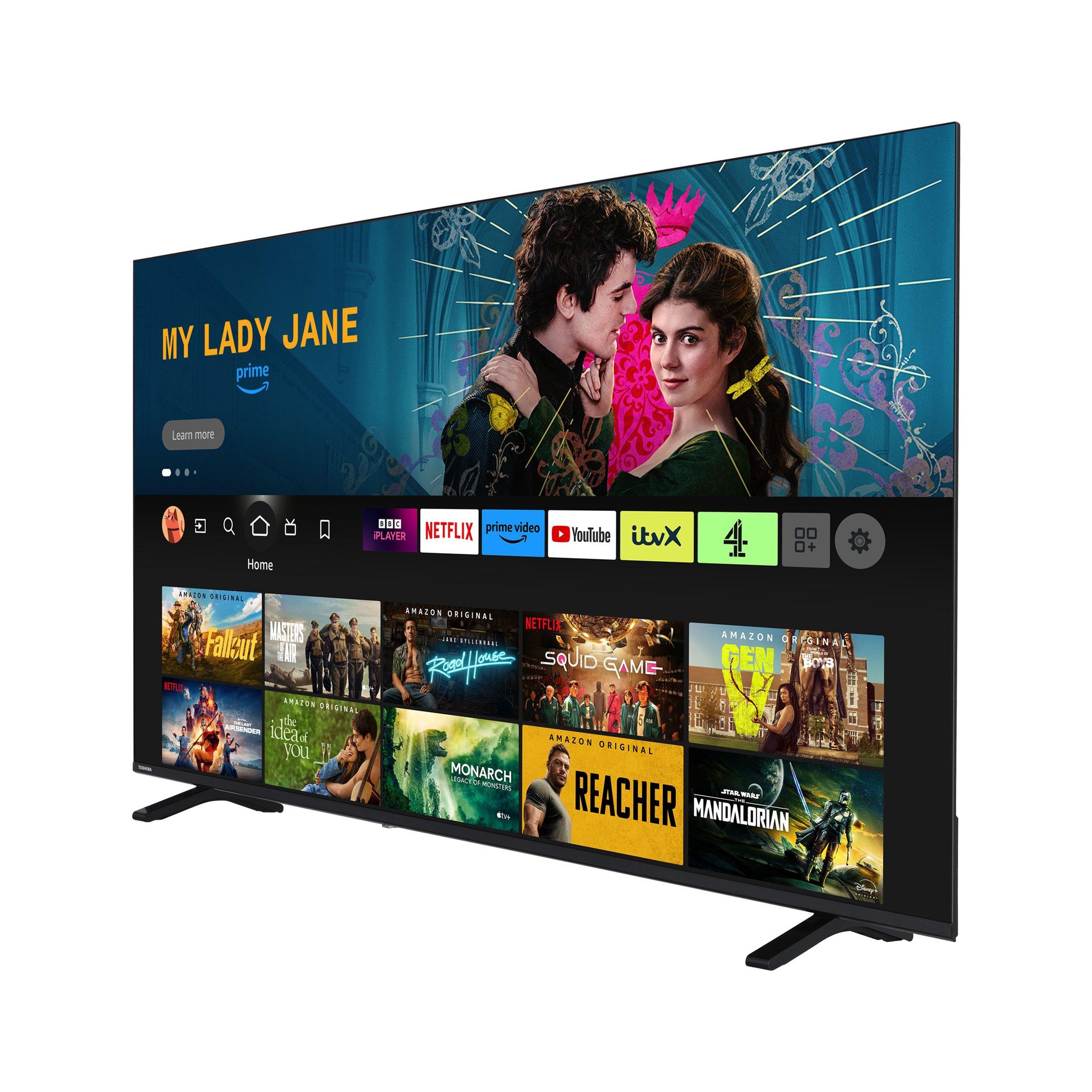 Black - Toshiba - Toshiba 65UF2653DB 65 inch 4k Ultra HD Freely Fire TV - 2