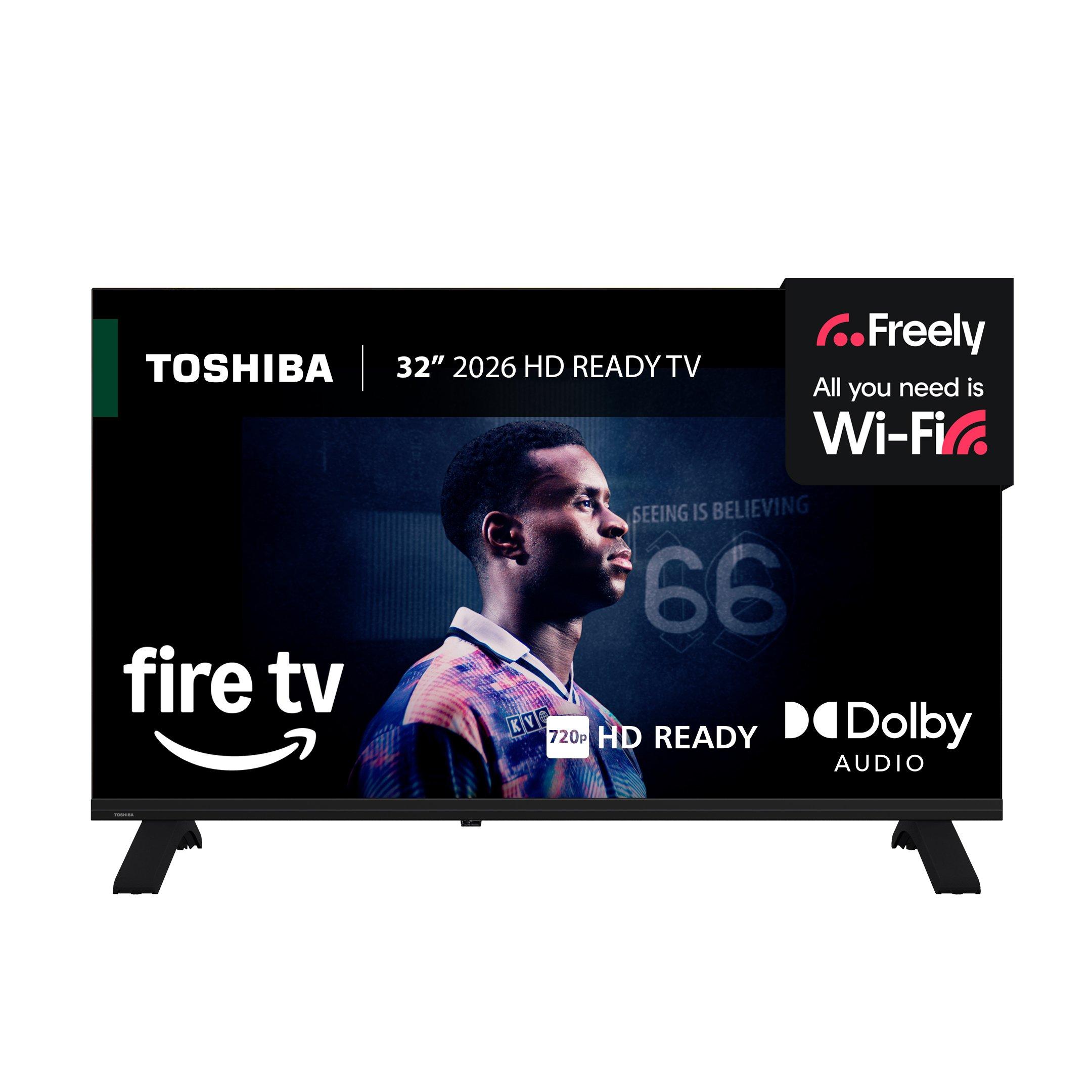 Black - Toshiba - Toshiba 32WF2653DB 32 inch HD Ready Freely Fire TV - 1