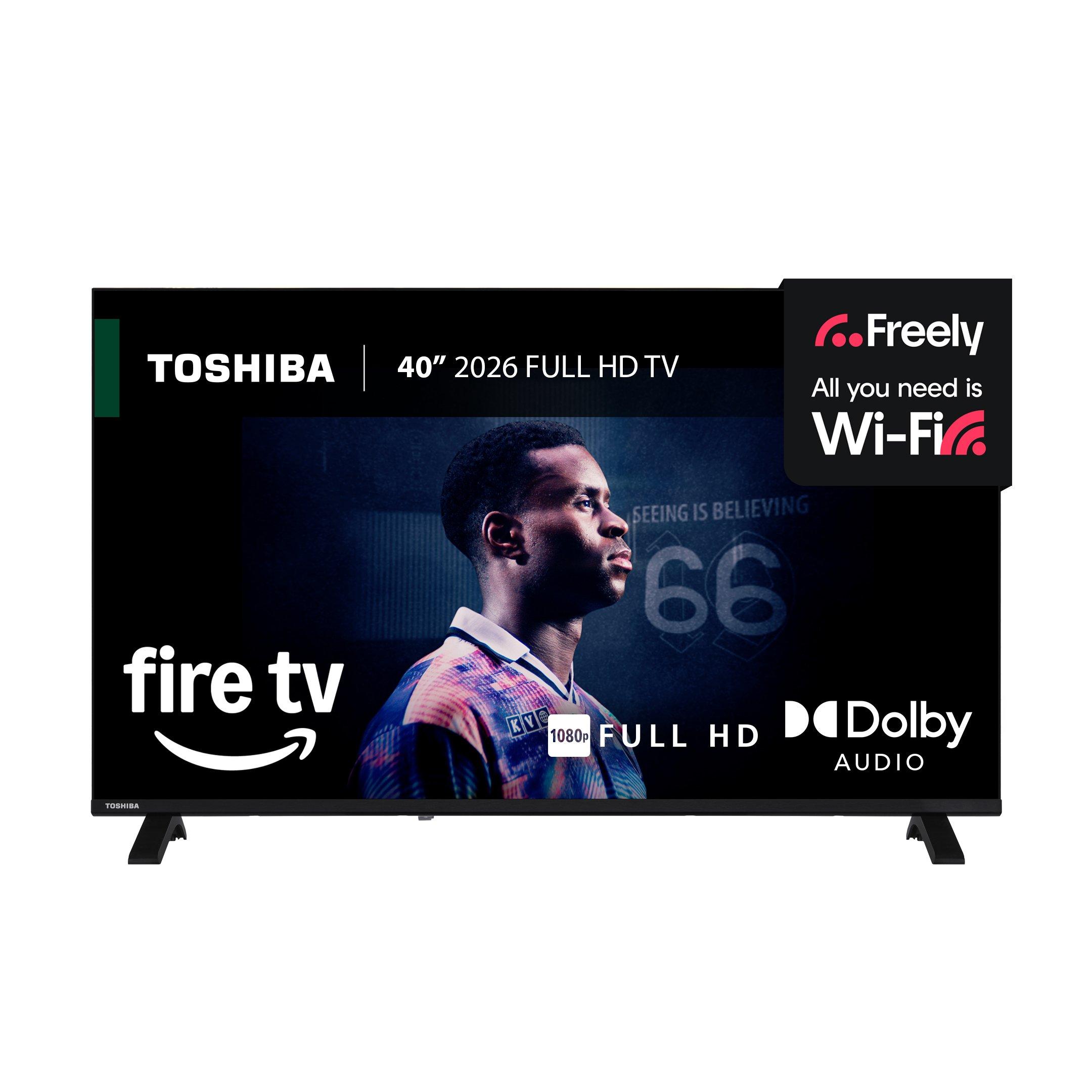 Black - Toshiba - Toshiba 40LF2653DB 40 inch Full HD Freely Fire TV - 2