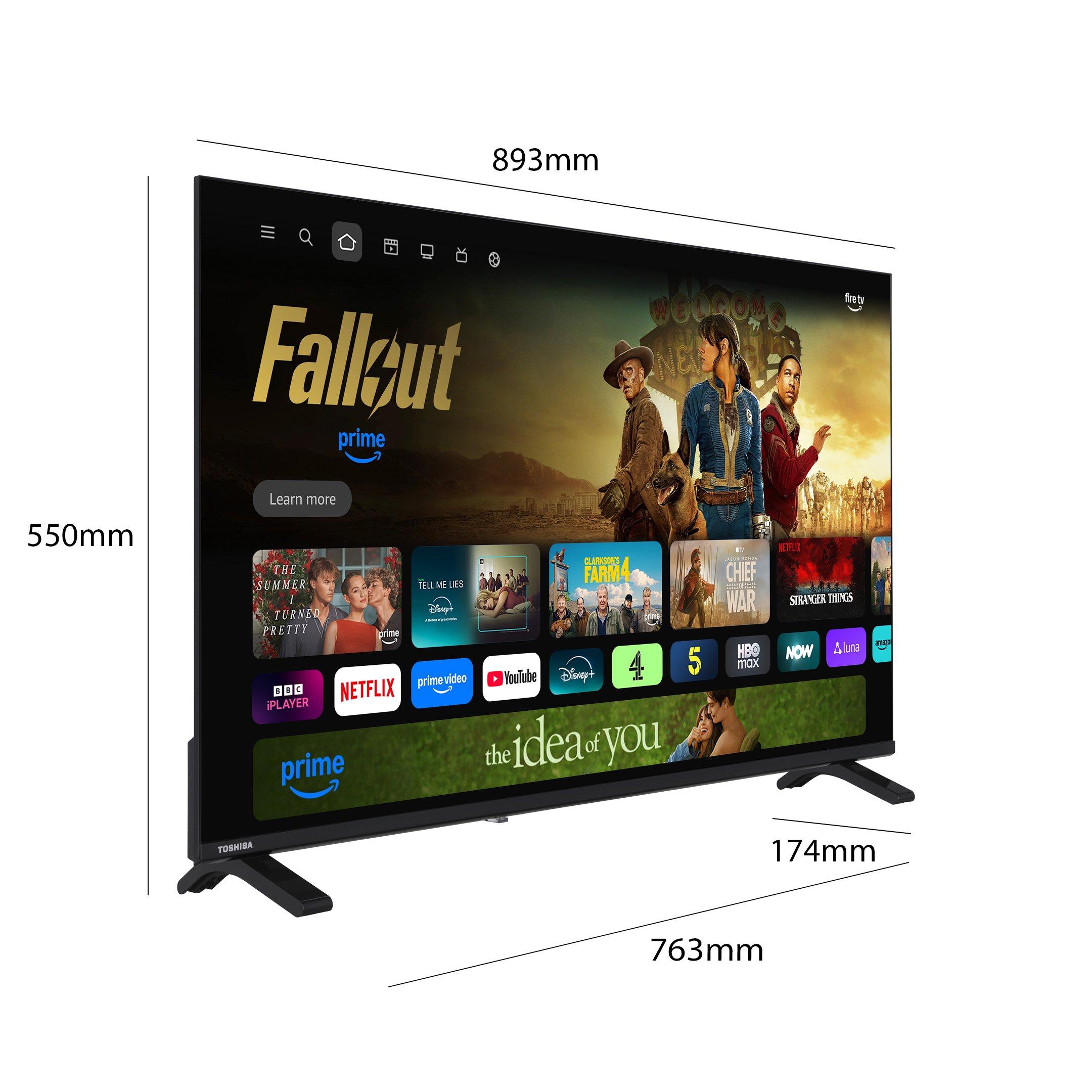 Black - Toshiba - Toshiba 40LF2653DB 40 inch Full HD Freely Fire TV - 3