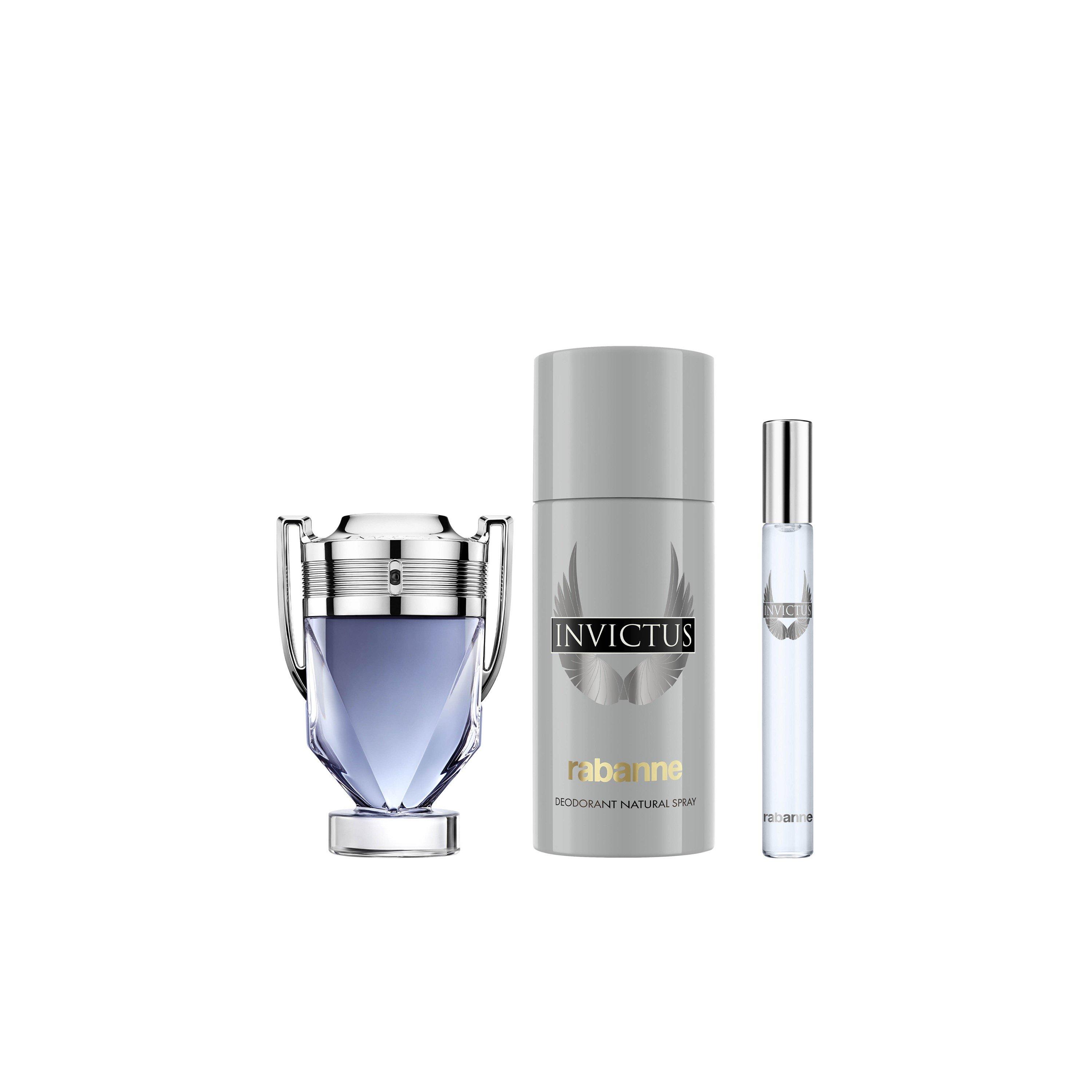 Clear - Rabanne - Rabanne Set Invictus Eau de Toilette 50 ml + Deodorant 150 ml + Eau de Toilette 10 ml - 2