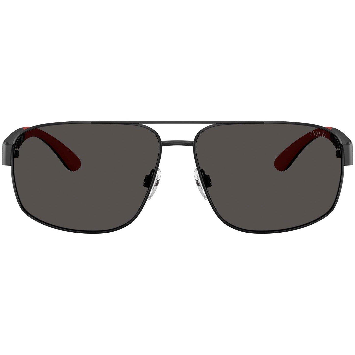 Polo Ralph Lauren Men's 0PH3112 Oval Sunglasses - Red/Black