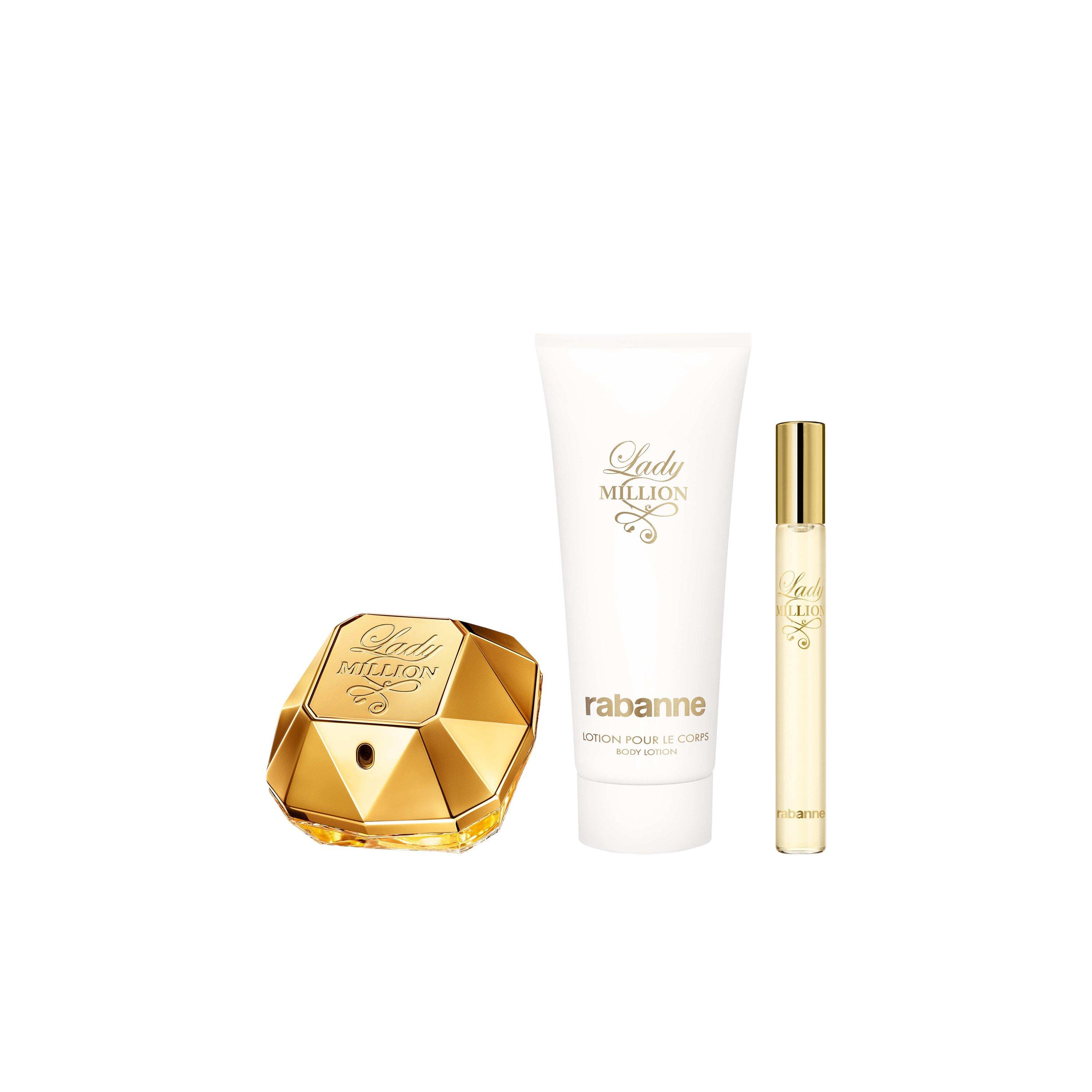 Clear - Rabanne - Rabanne Set Lady Million Eau de Parfum 50 ml + Sensual Body Lotion 100 ml + Eau de Parfum 10 ml - 2
