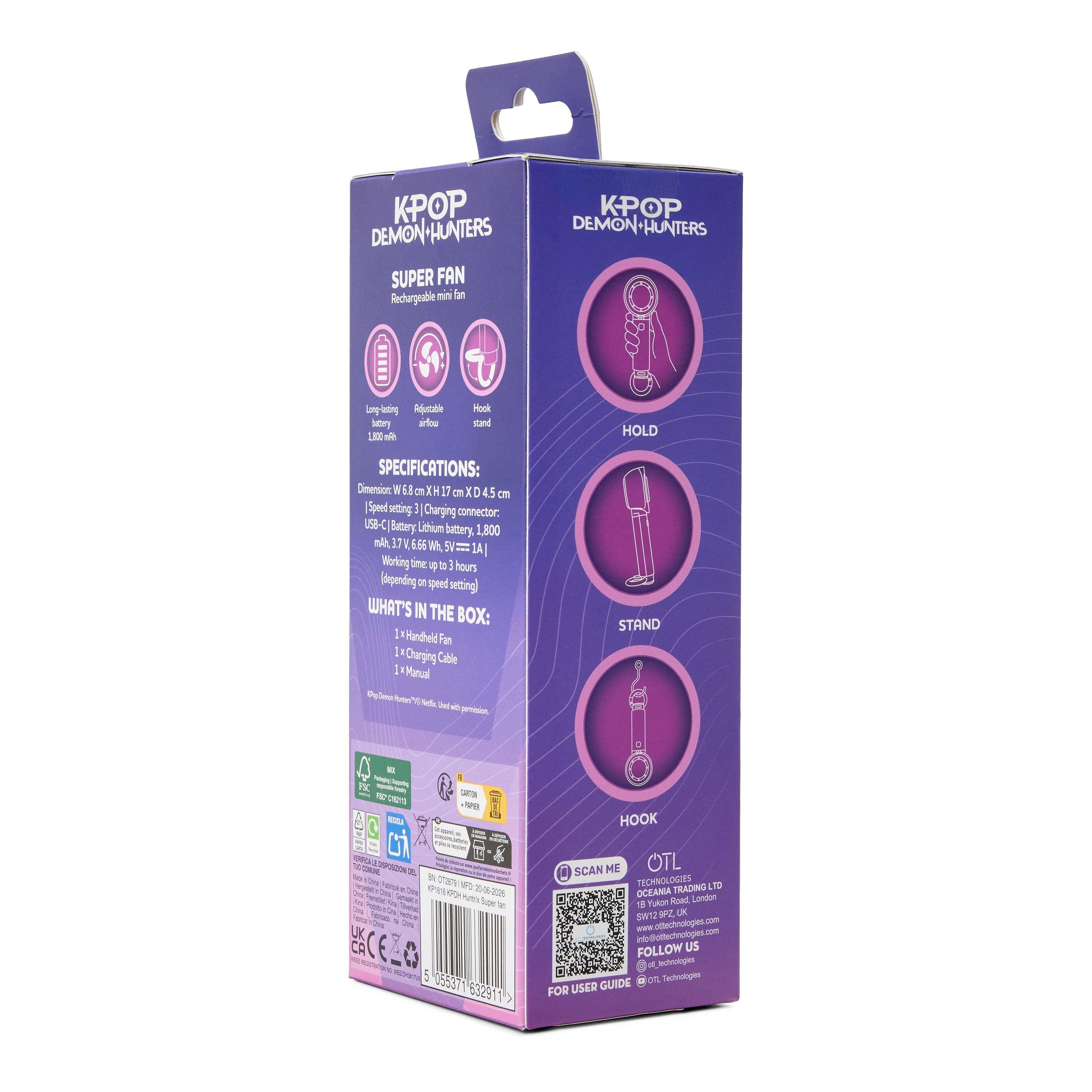 Purple - OTL Technologies - OTL Super Fan Ch64 - 2