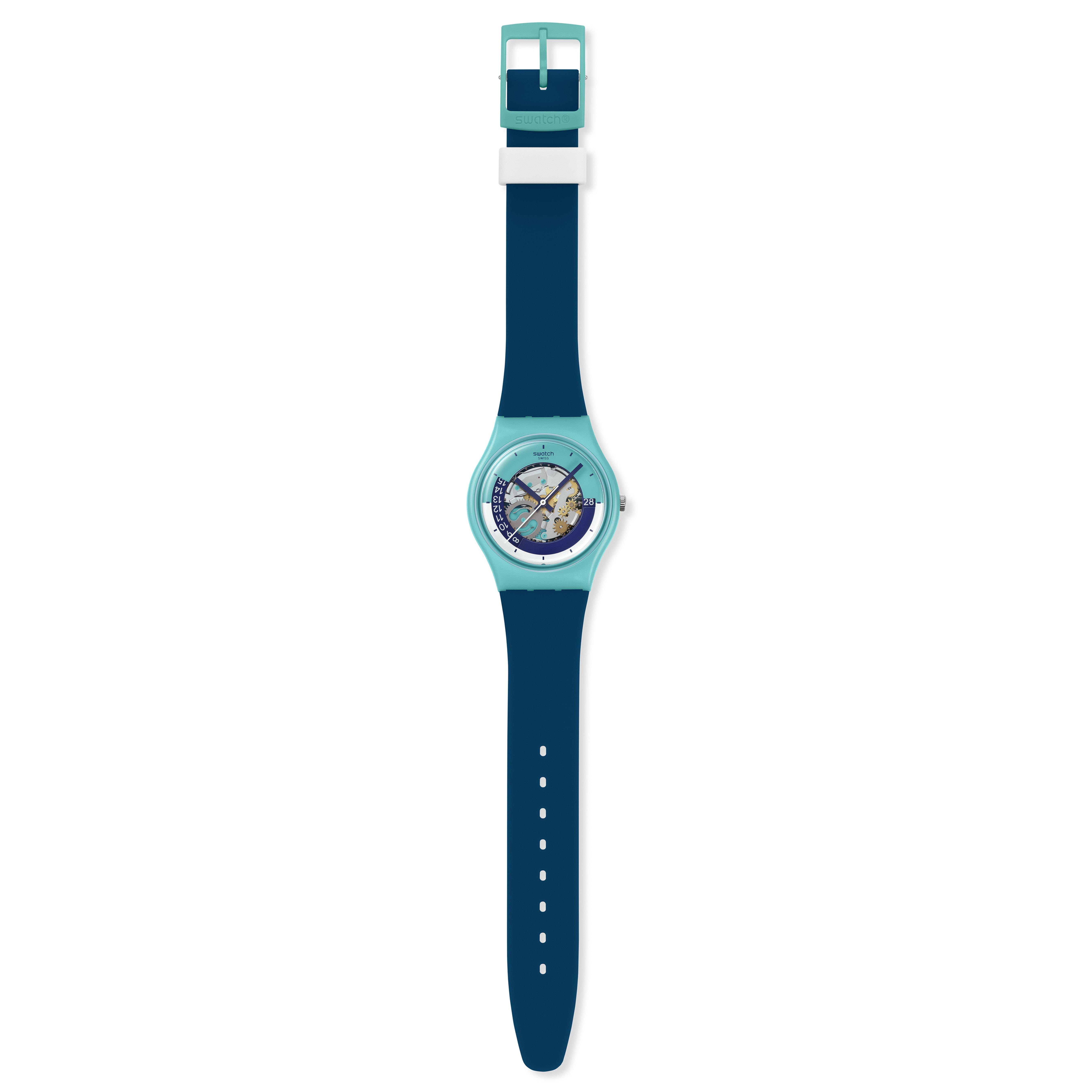 Turquoise - Swatch - Swatch Esnt Watch Sn64 - 3