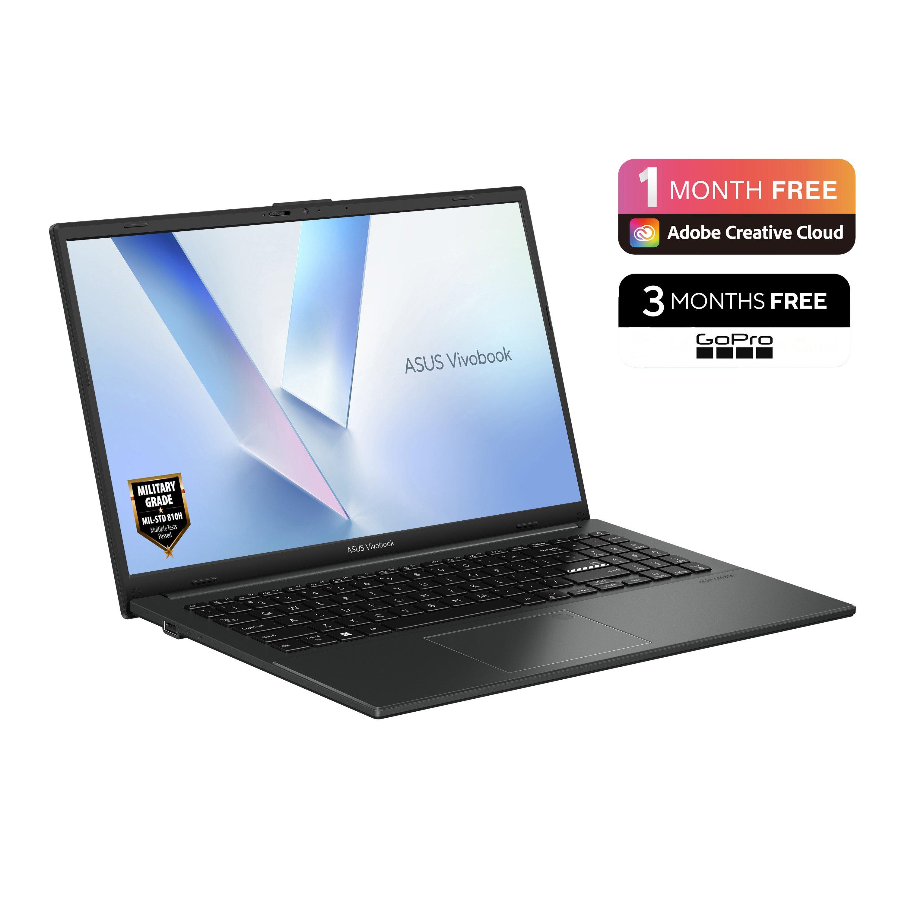 Noir - ASUS - ASUS Vivobook Go 15 15.6 FHD Laptop - Ryzen 5 40 16GB RAM 512GB SSD Windows 11 Home - 2