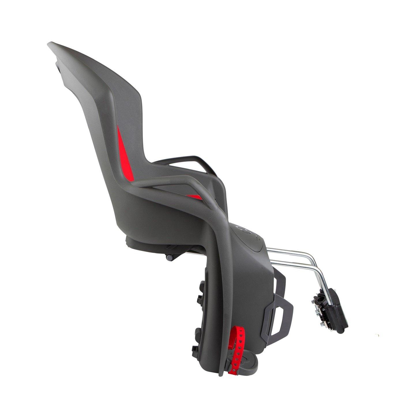 Dark Grey/Red - Hamax - Amiga Child Bike Seat - 2