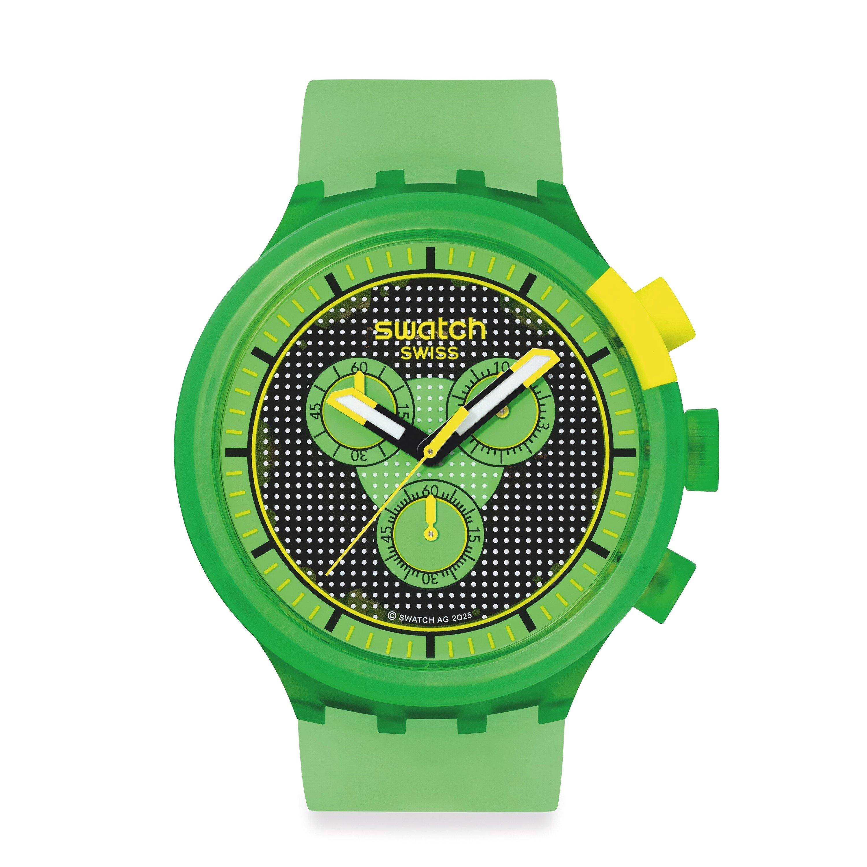 Glowingly Green - Swatch - Swatch Smash It! Watch 64 - 1
