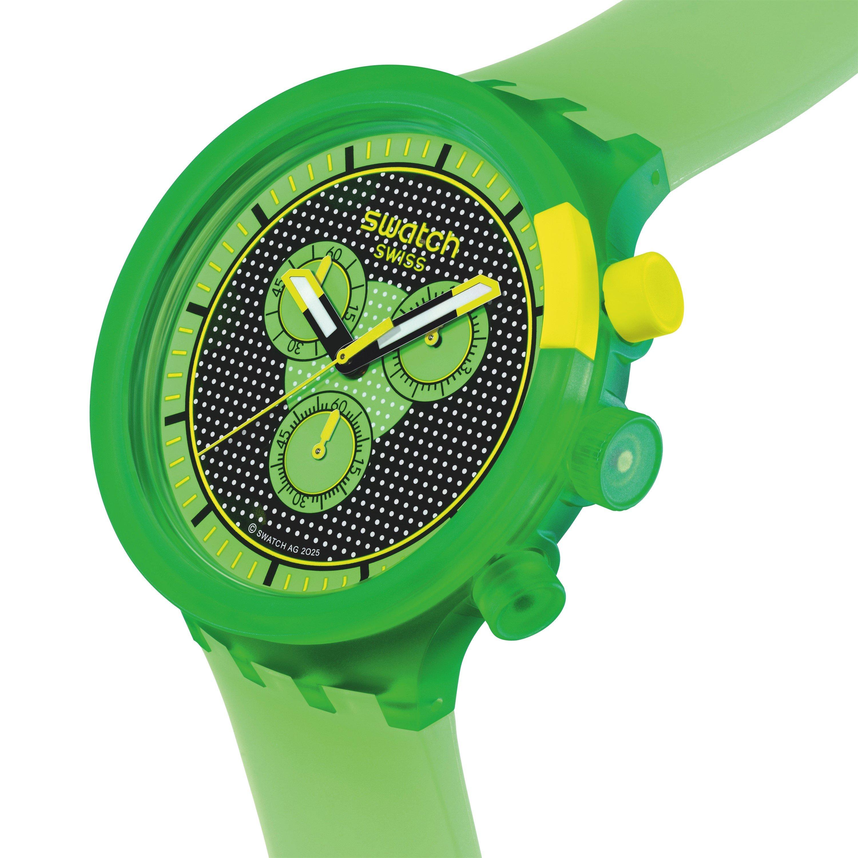 Glowingly Green - Swatch - Swatch Smash It! Watch 64 - 2