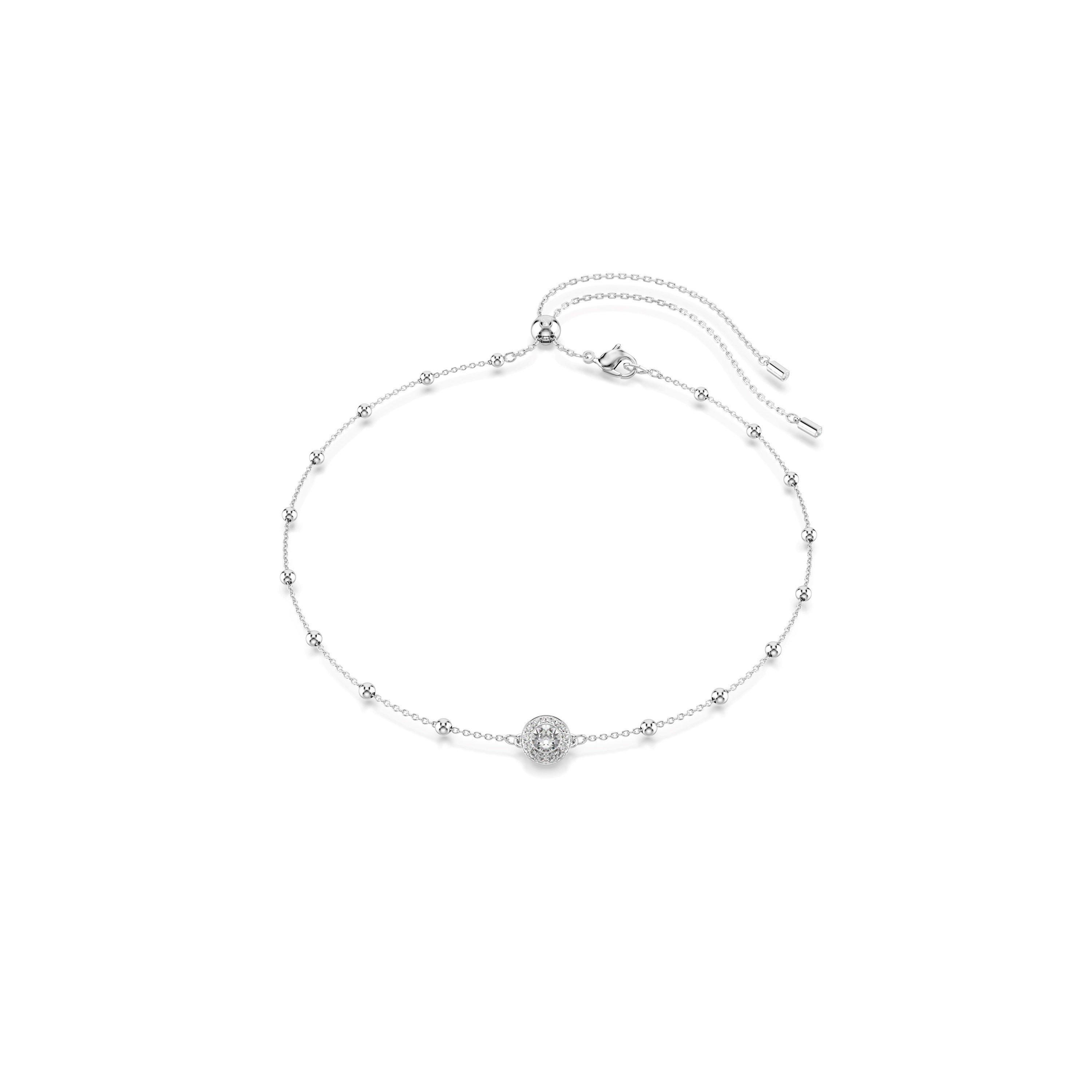 CRY/RHS - Swarovski - Women's Una Chain Necklace - 1