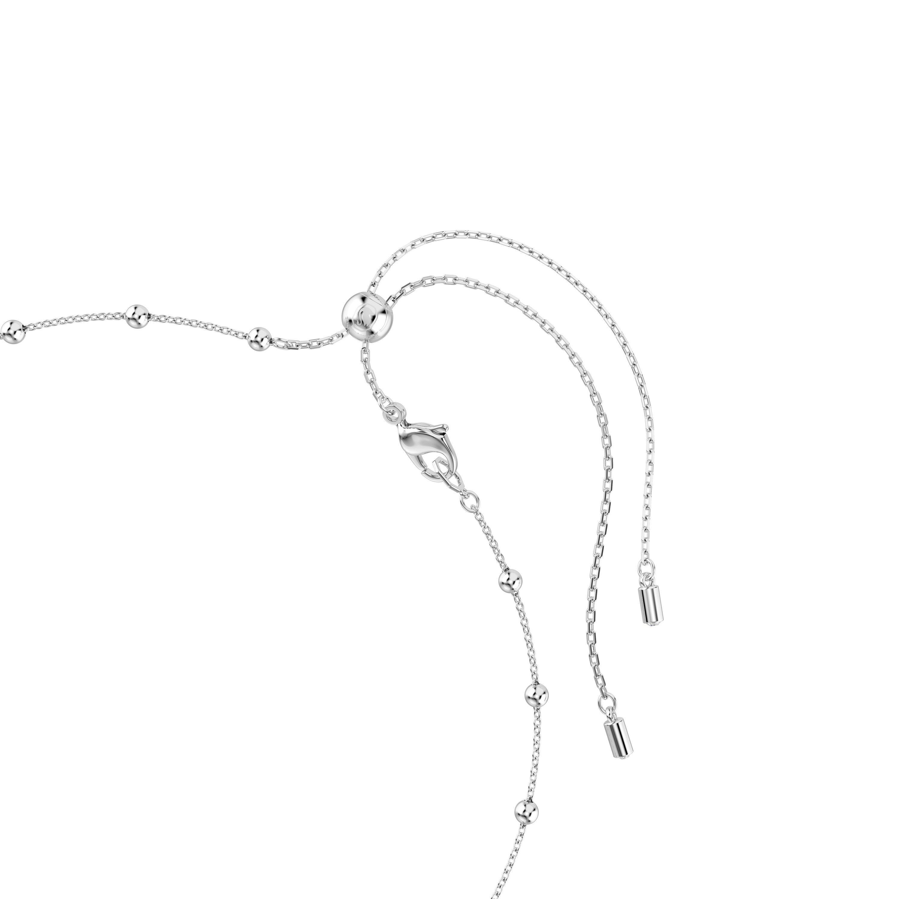CRY/RHS - Swarovski - Women's Una Chain Necklace - 3