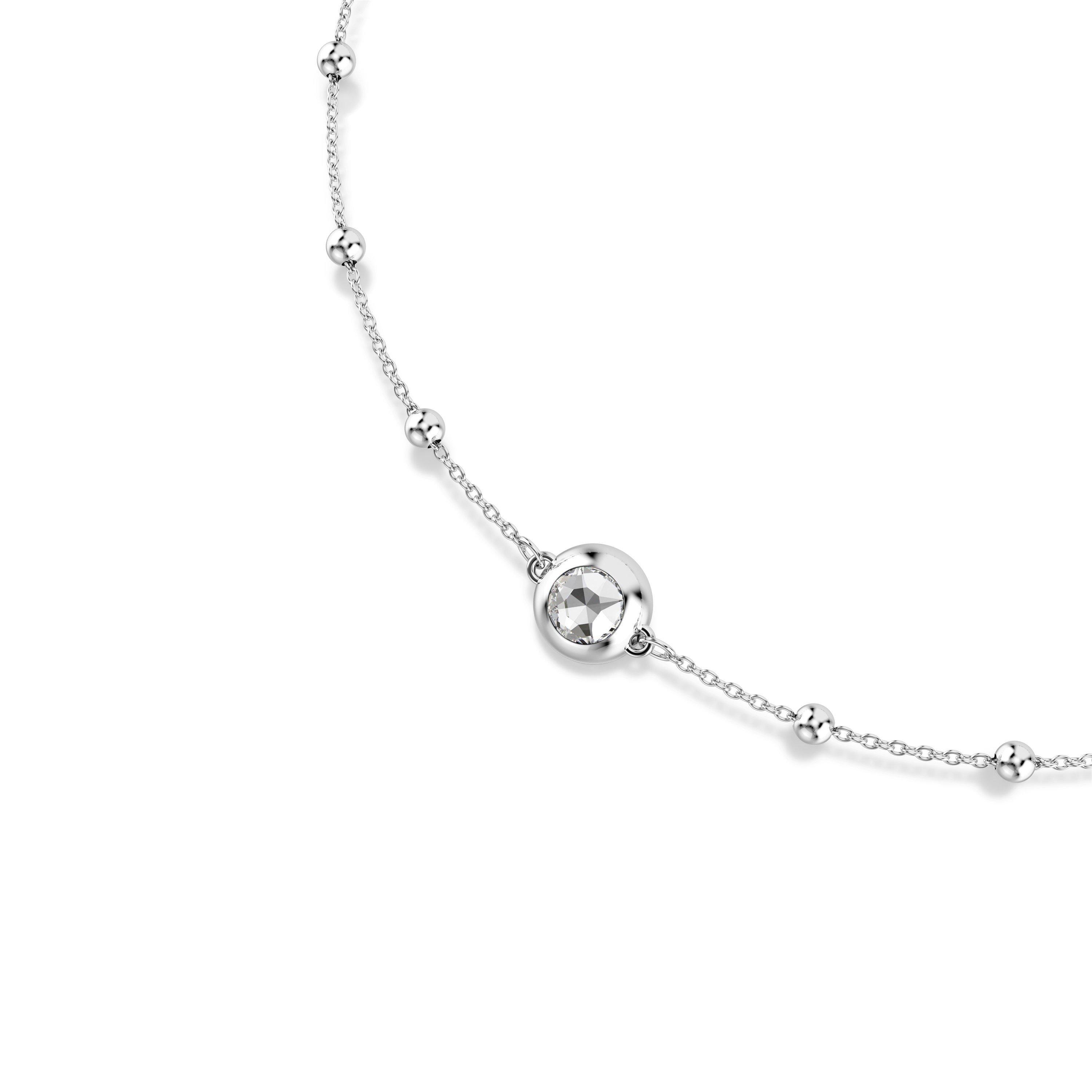 CRY/RHS - Swarovski - Women's Una Chain Necklace - 5