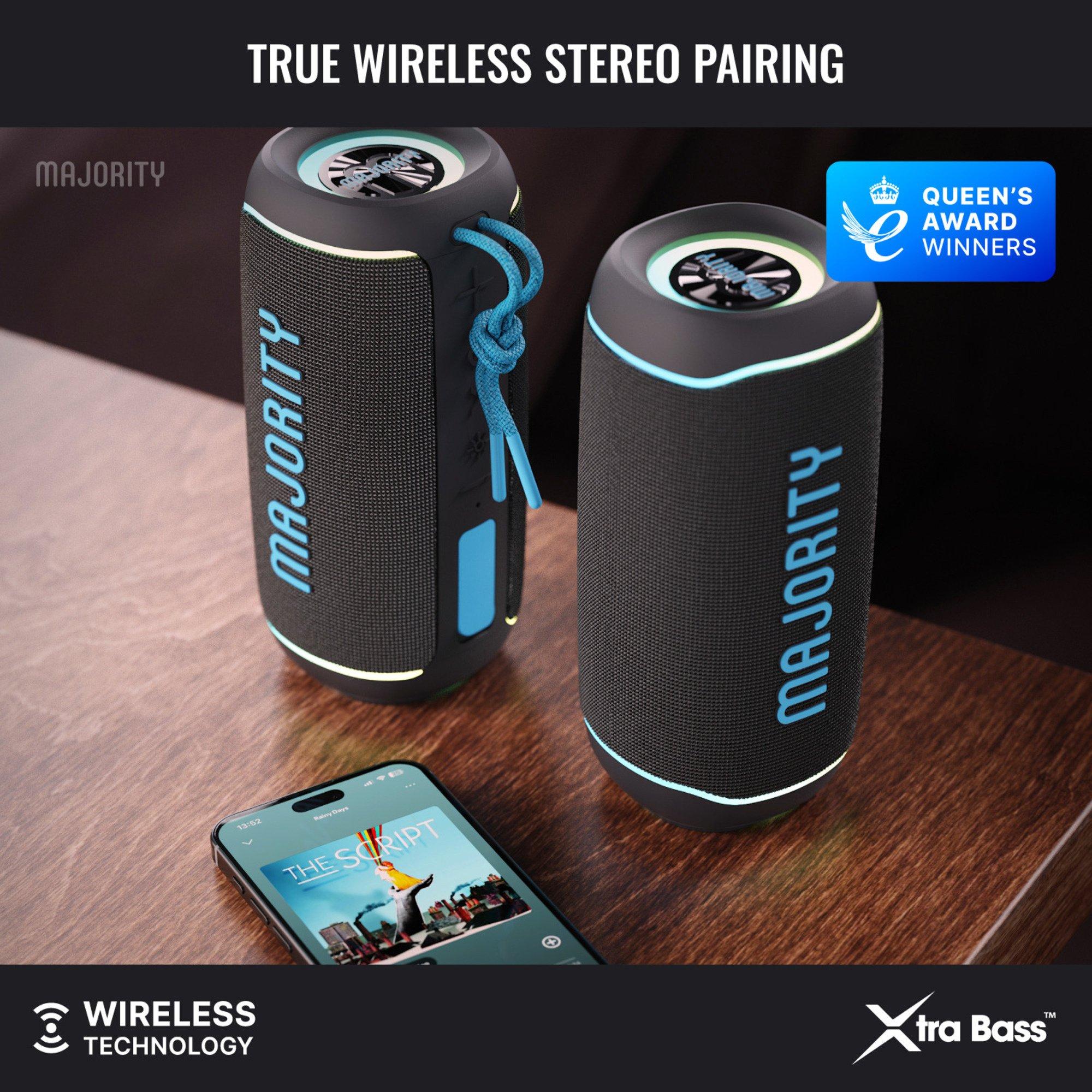 Black - MAJORITY - Majority M2 Bluetooth Speaker - 8