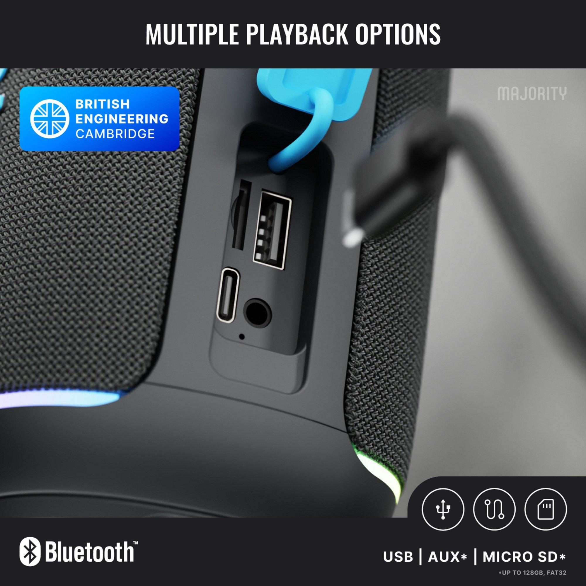 Black - MAJORITY - Majority M2 Bluetooth Speaker - 10