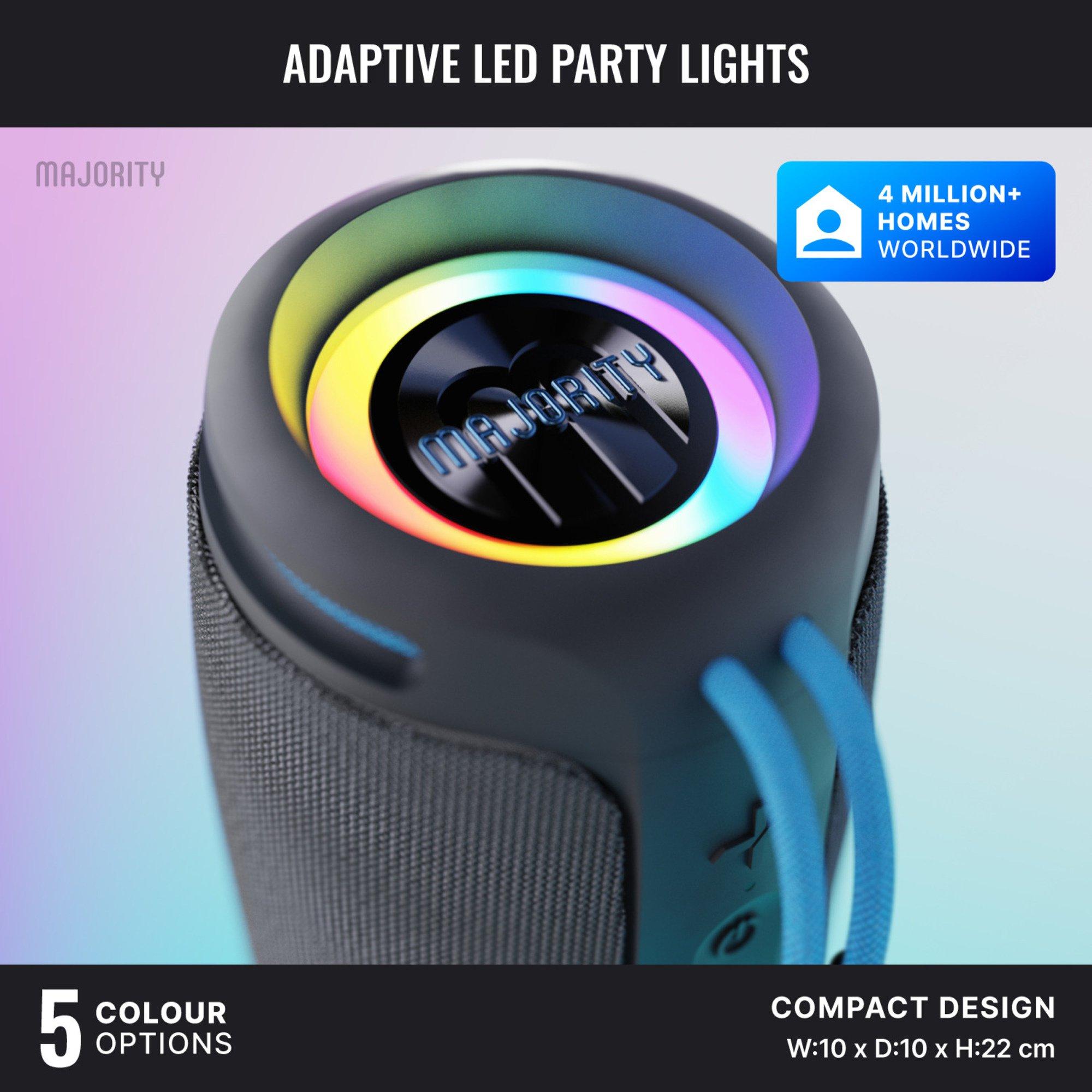 Black - MAJORITY - Majority M3 Bluetooth Speaker - 12