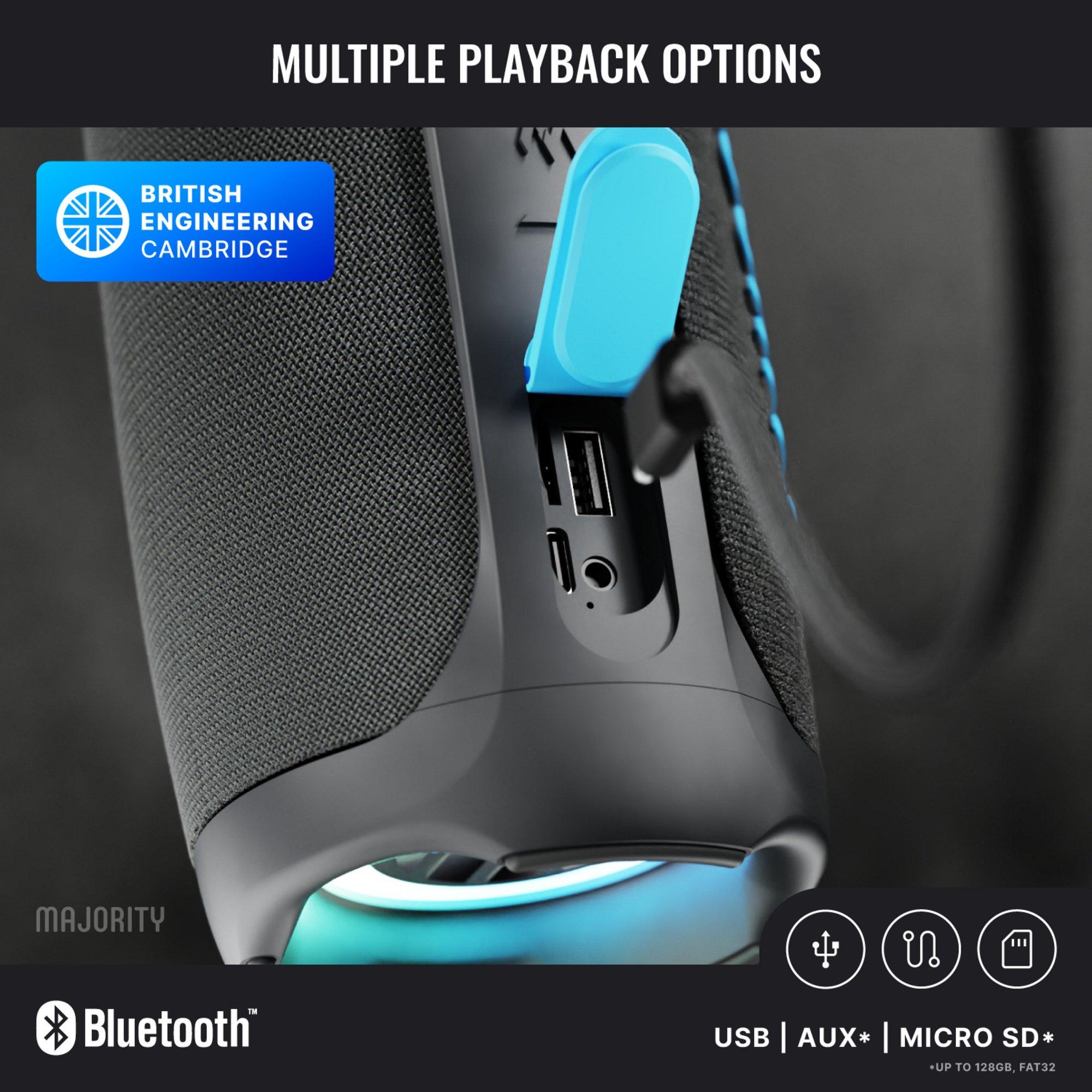 Black - MAJORITY - Majority M3 Bluetooth Speaker - 10