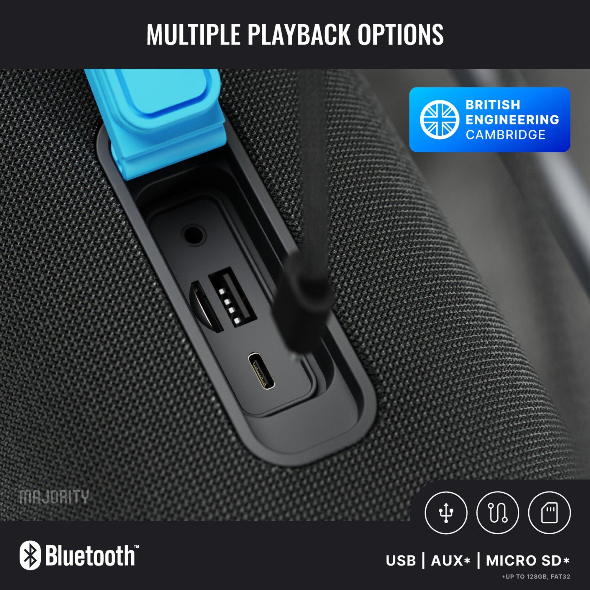 Black - MAJORITY - Majority M4 Bluetooth Speaker - 10