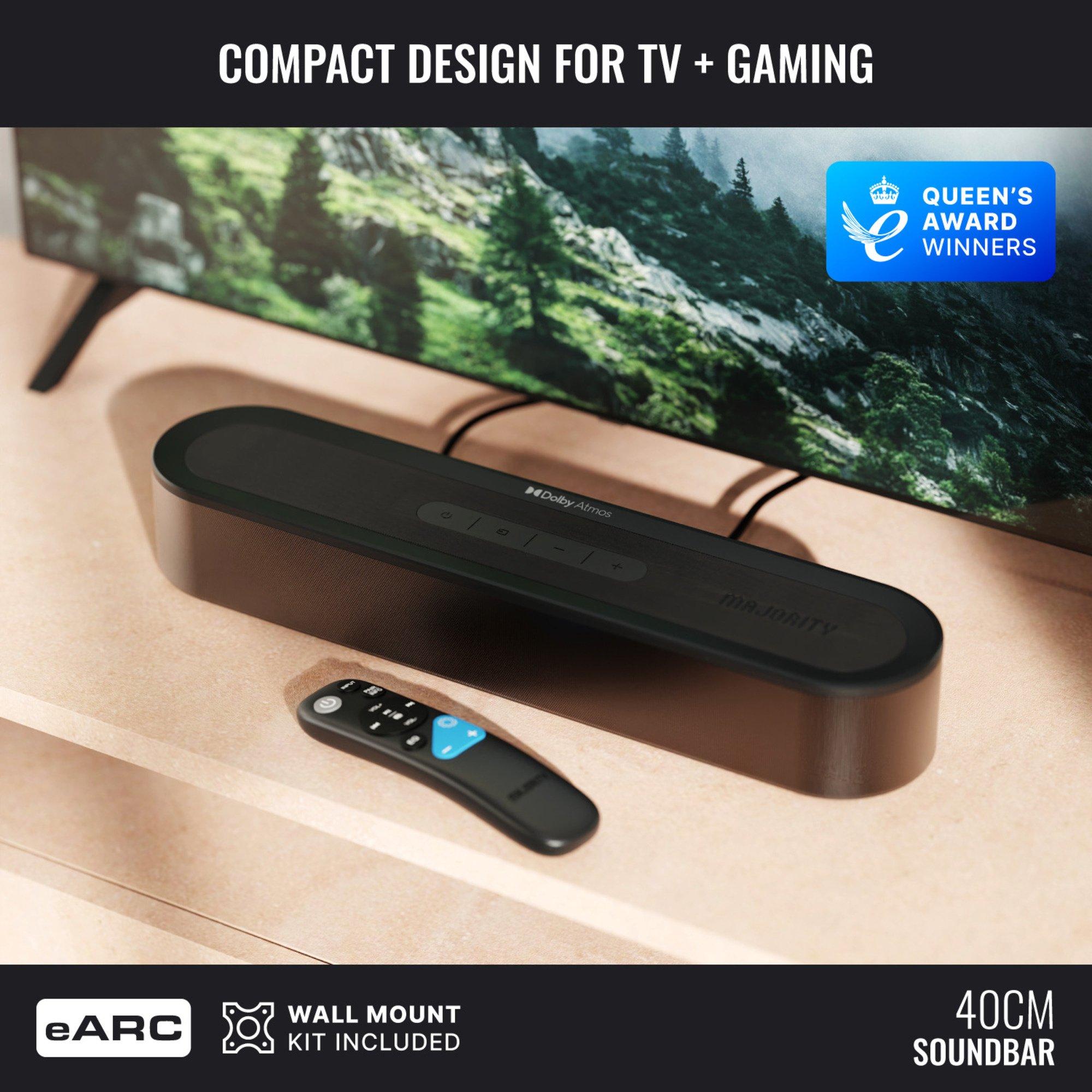 Black - MAJORITY - Majority Bowfell Halo 5.1 Atmos Soundbar - 6