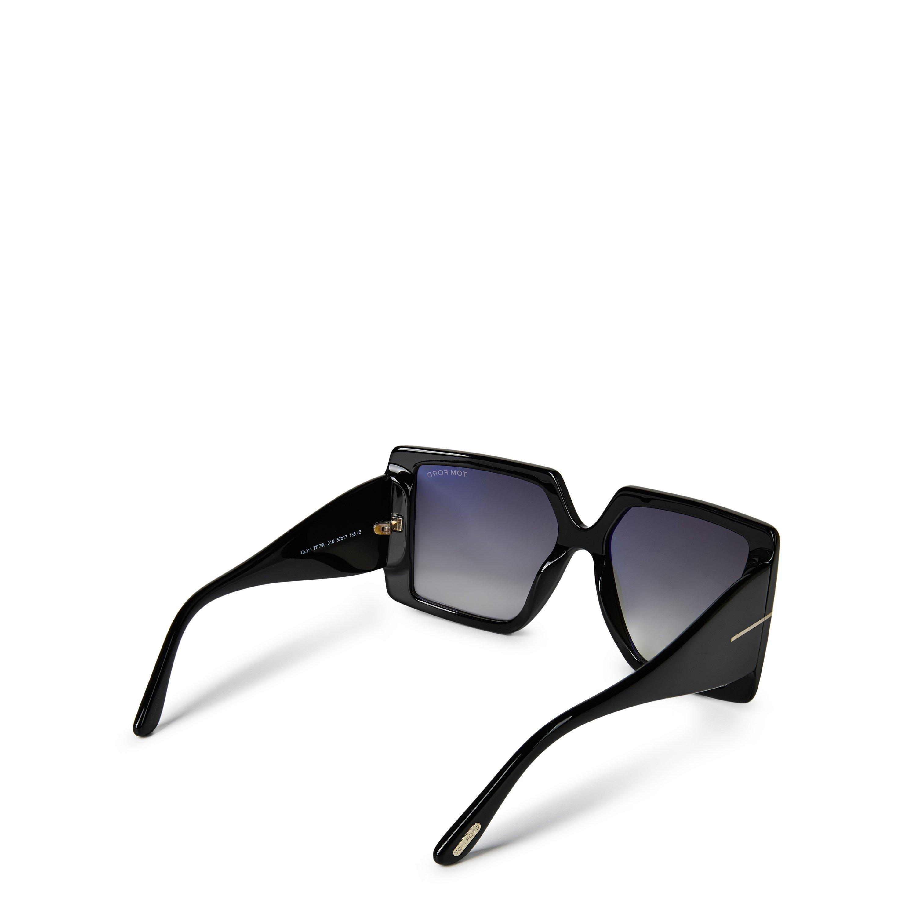 Black Smoke 01B - Tom Ford - Quinn Sunglasses - 6