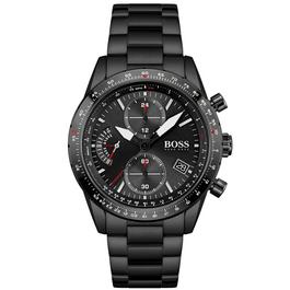 Boss Plated Stainless Steel Fashion Analogue Quartz Watch