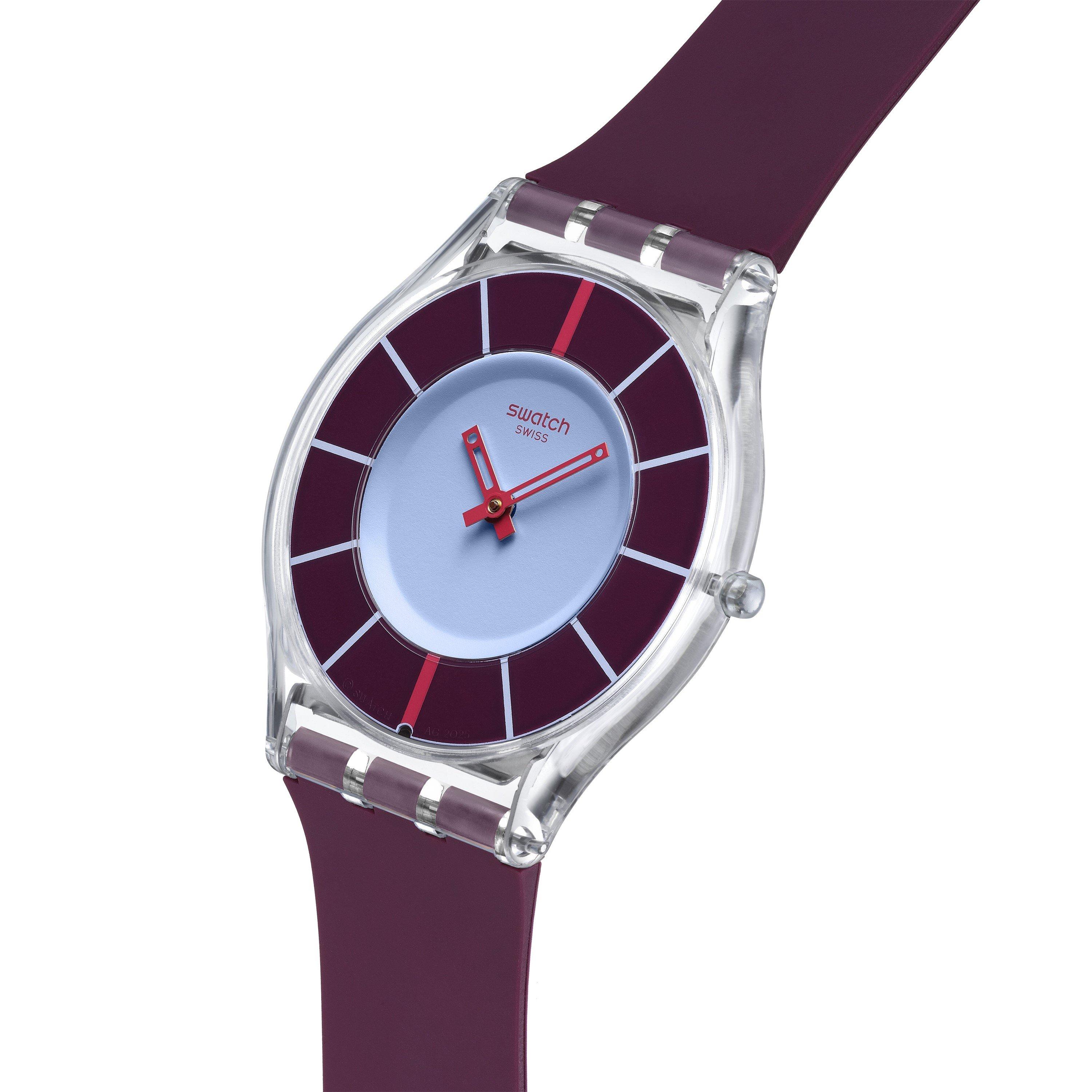 Blue/Burgundy - Swatch - Swatch Always On Tim Sn64 - 2