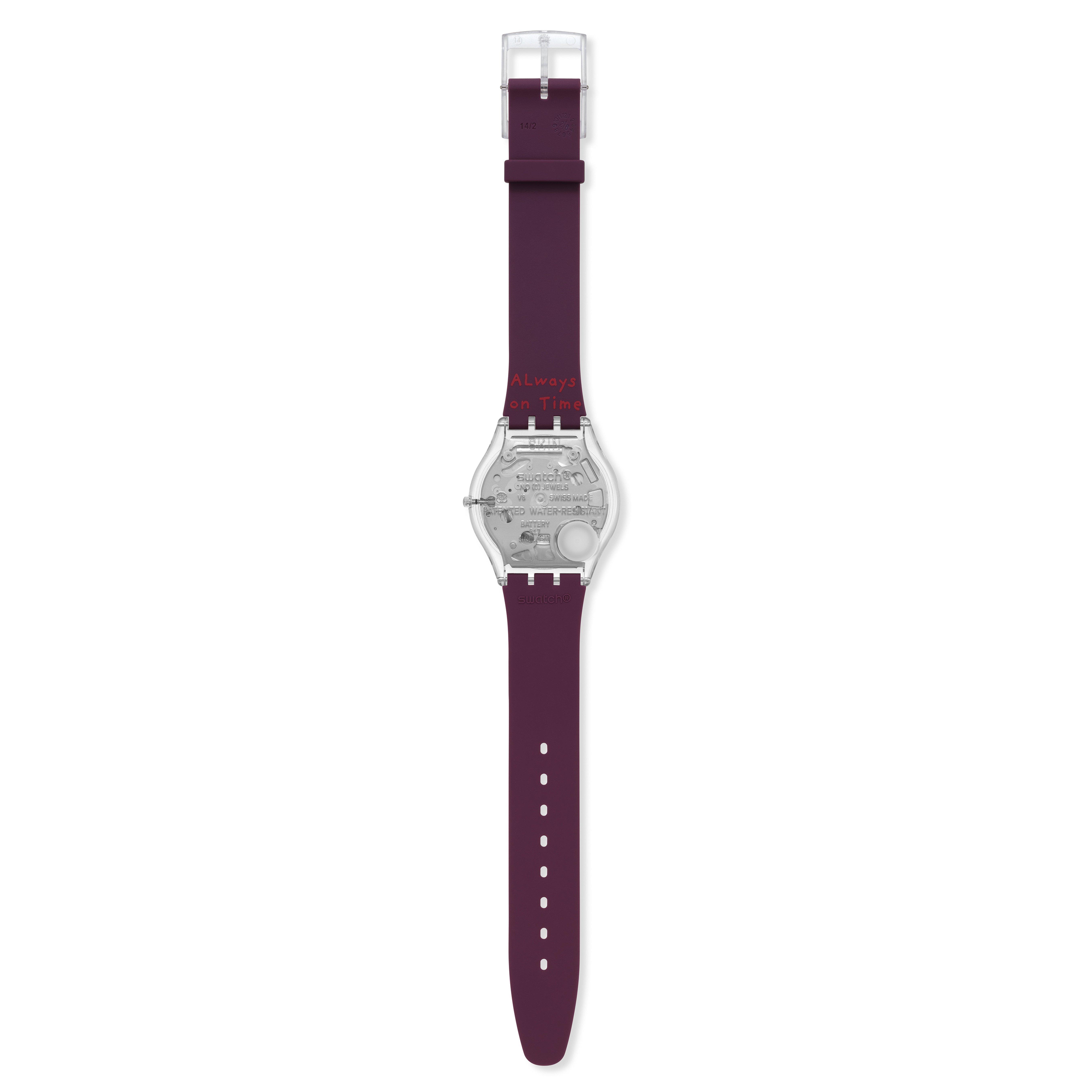 Blue/Burgundy - Swatch - Swatch Always On Tim Sn64 - 5