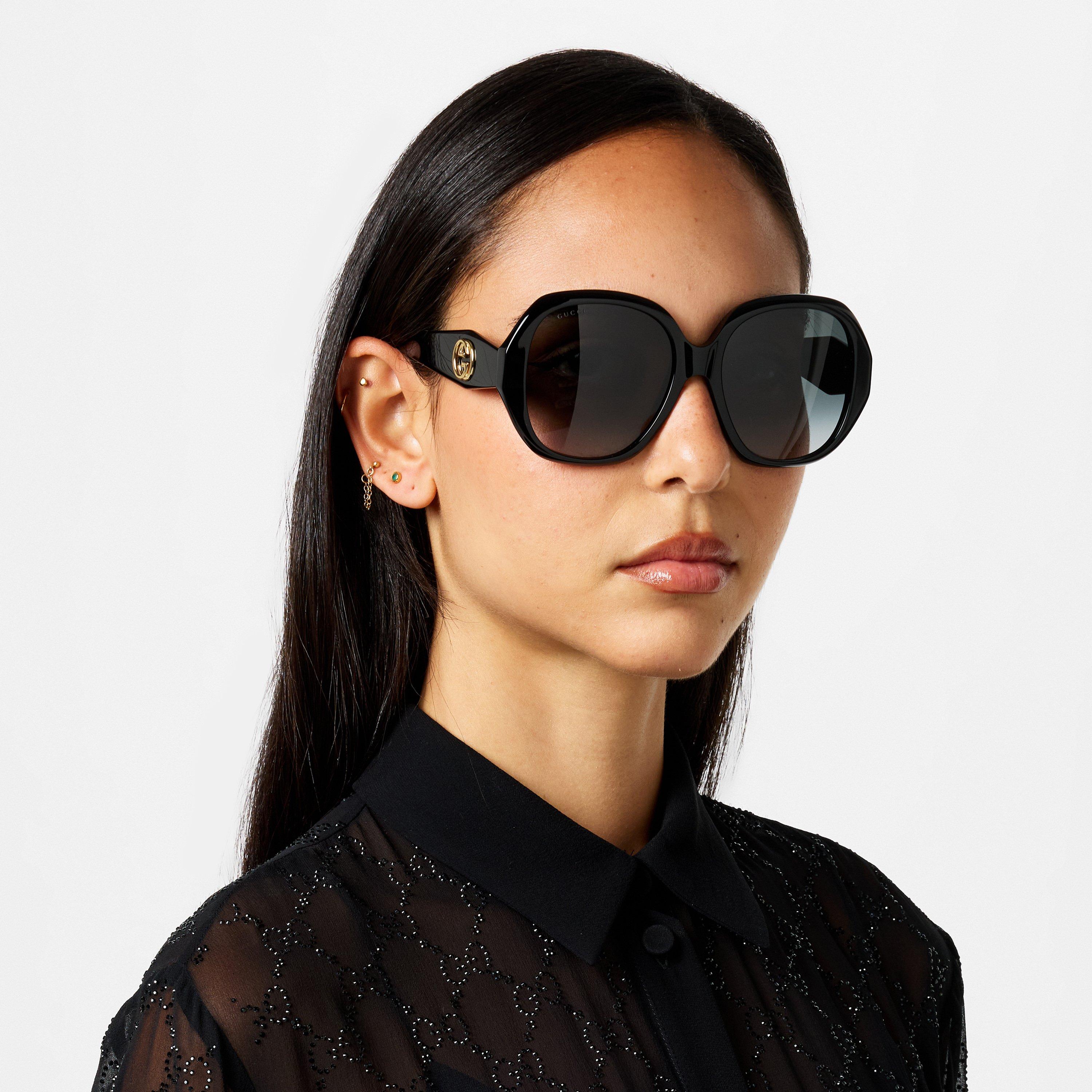 Black - Gucci - Gucci Sunglasses GG0796s - 2