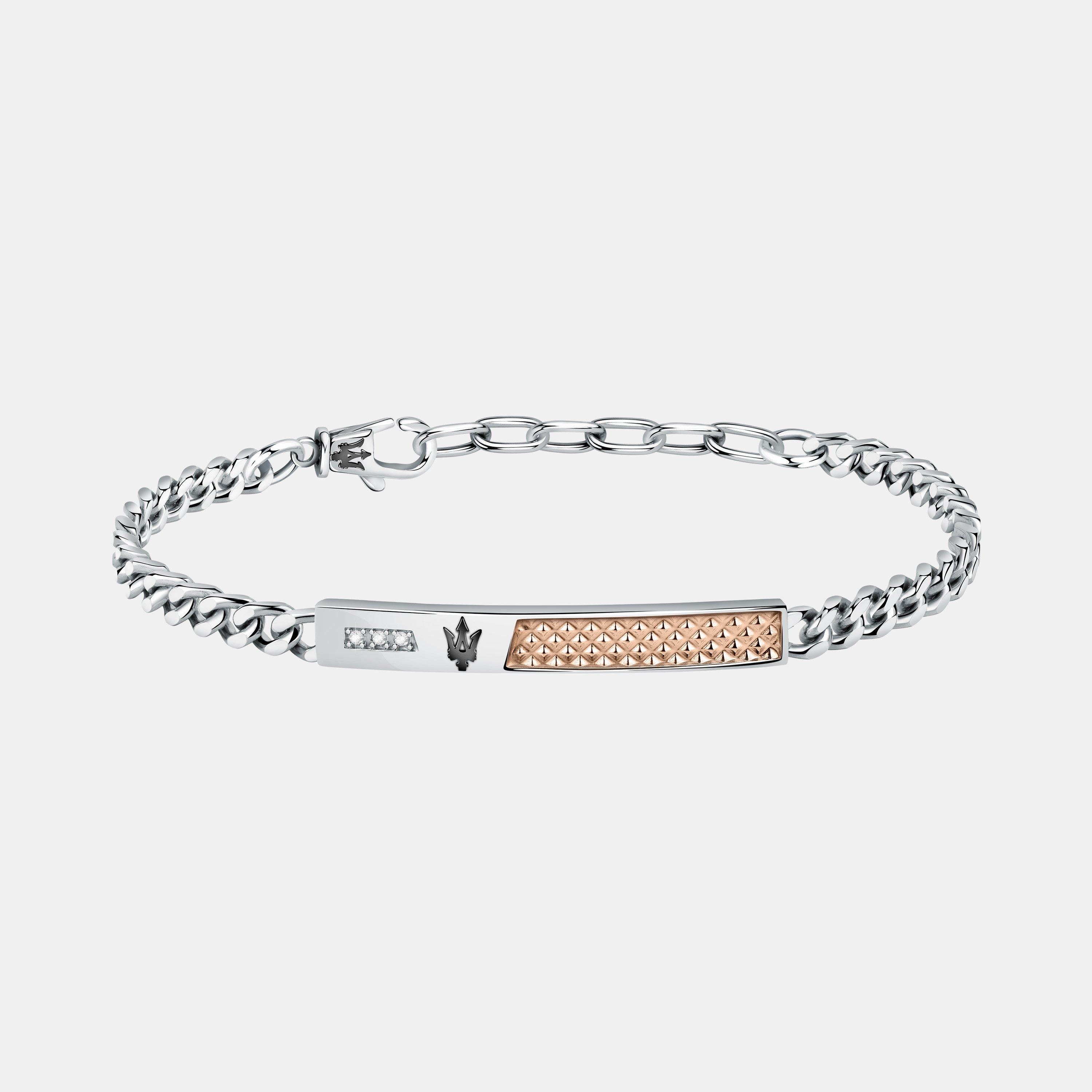 Multi - Maserati Jewellery - Men's Maserat Chain Bracelet - 1