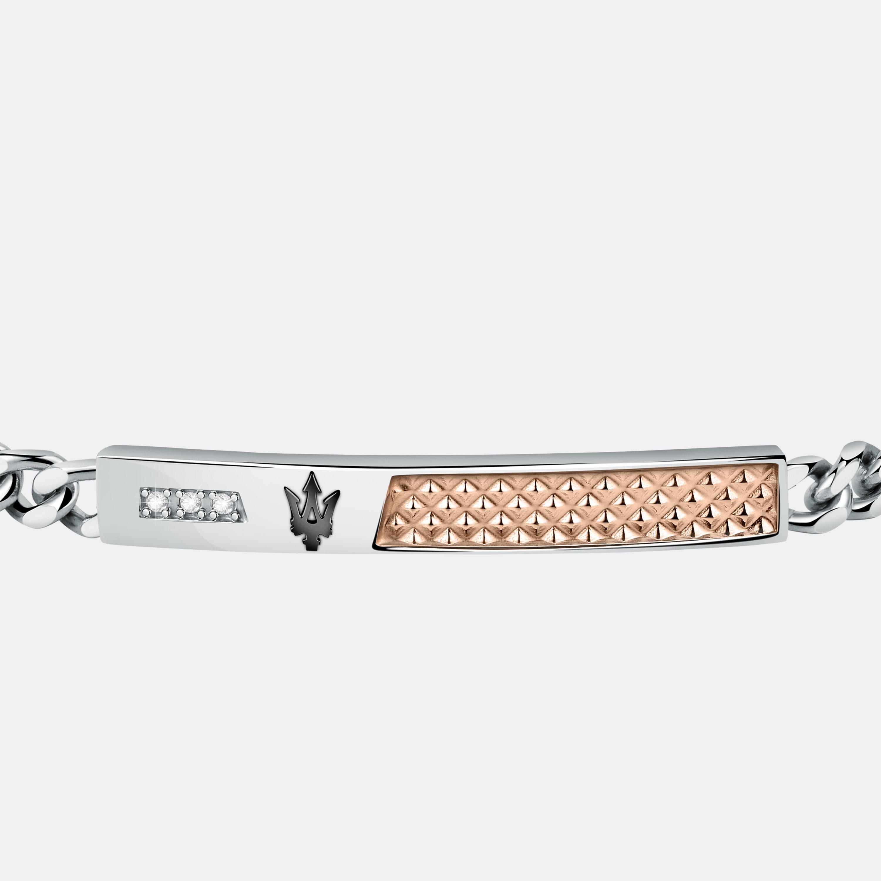 Multi - Maserati Jewellery - Men's Maserat Chain Bracelet - 2