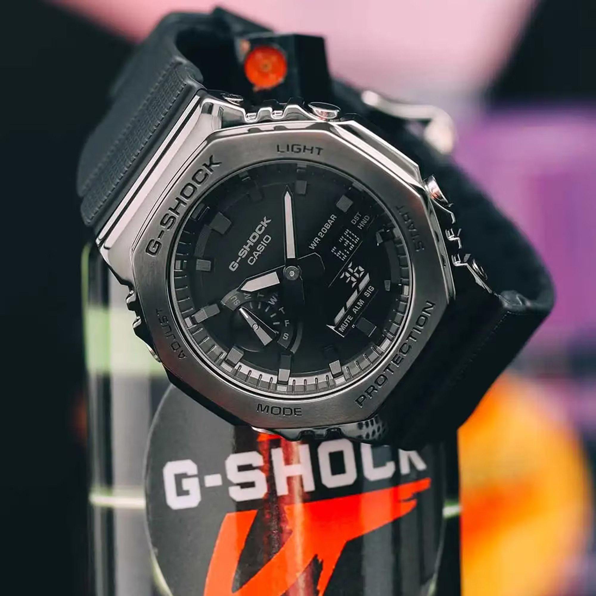 Zwart/Zilver - G Shock - Unisex Adults Digital Watch - 4