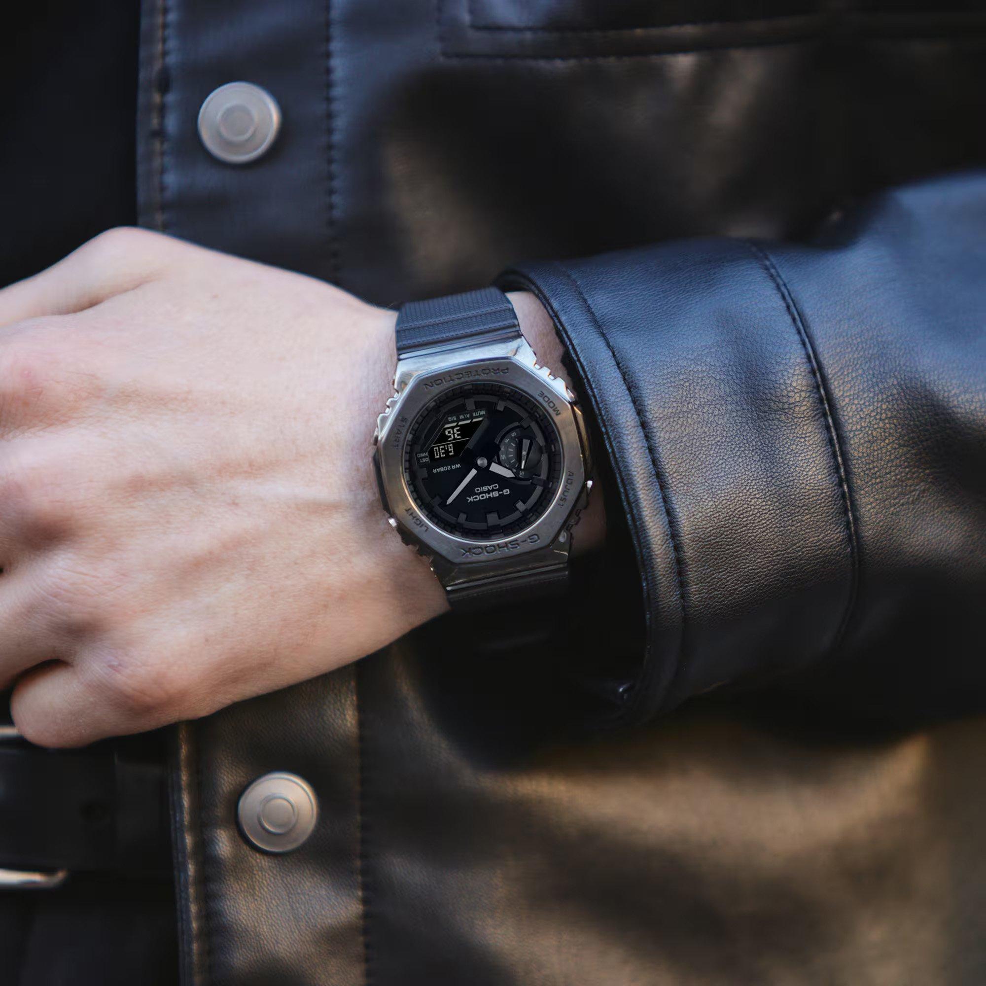 Zwart/Zilver - G Shock - Unisex Adults Digital Watch - 5