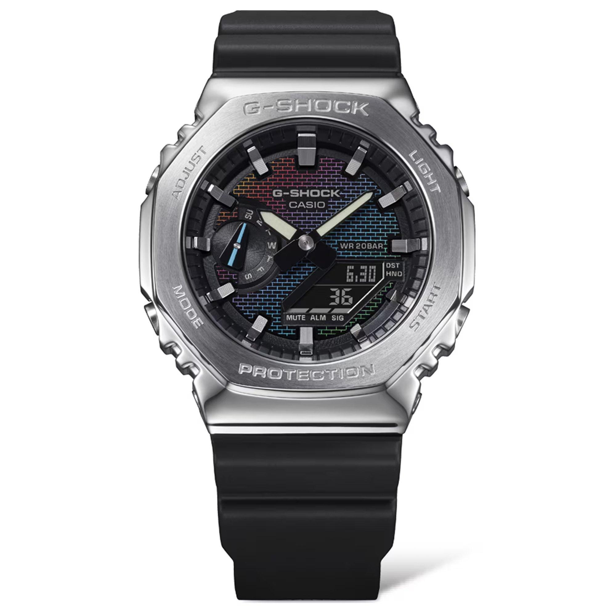 Srebrna/crna - G Shock - Unisex Adults Digital Watch - 4