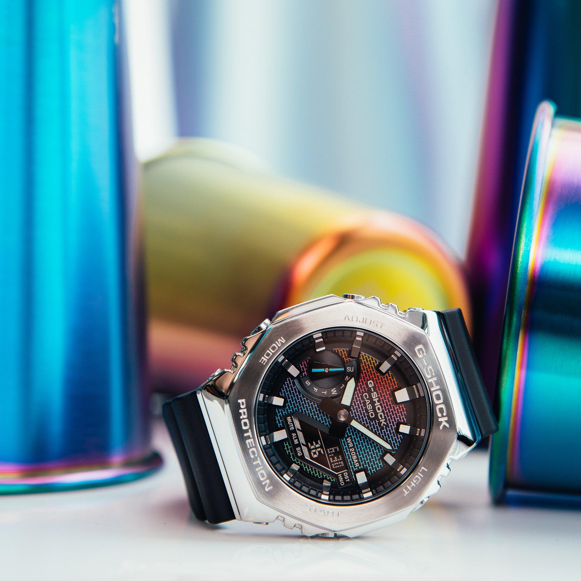 Srebrna/crna - G Shock - Unisex Adults Digital Watch - 10