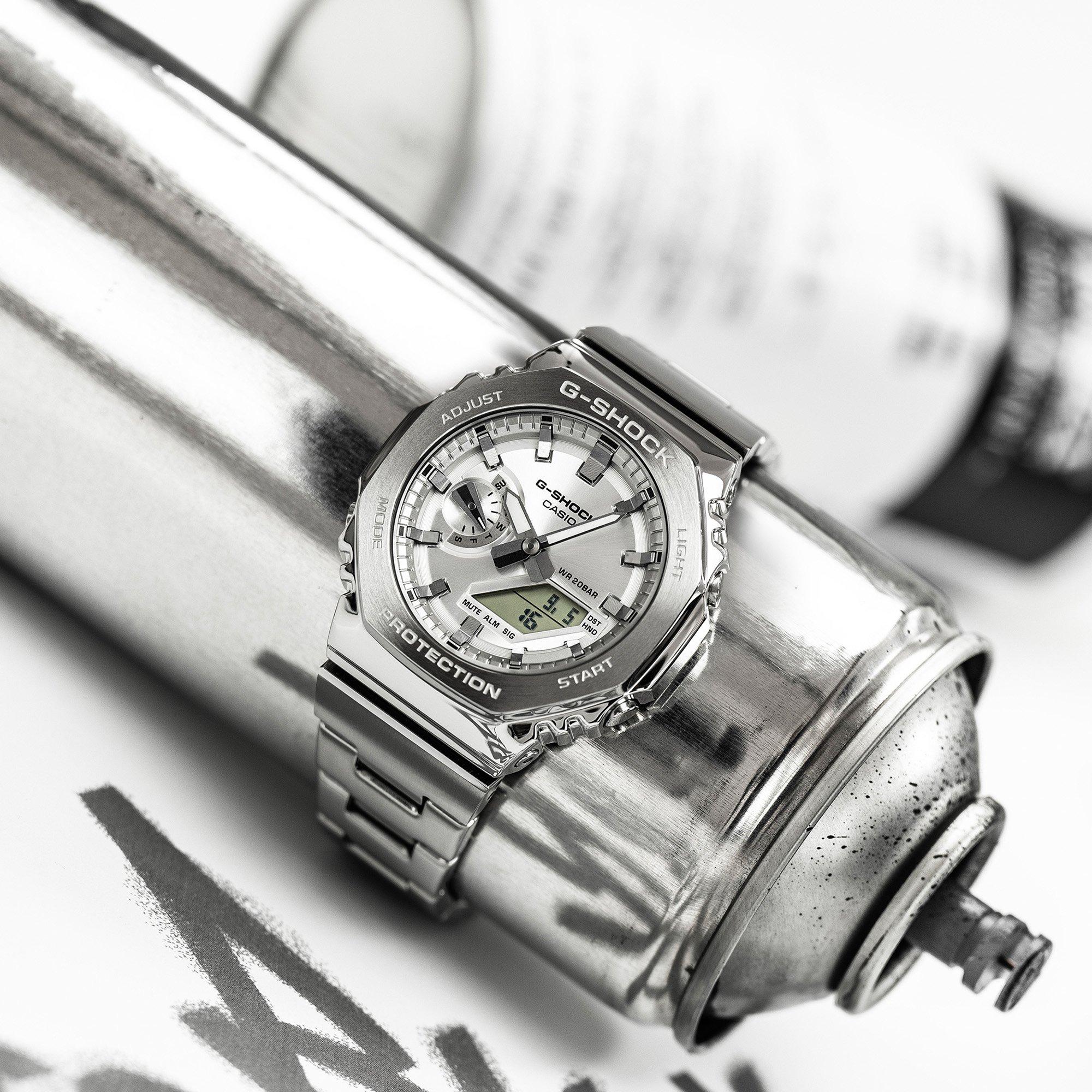 Silver - G Shock - Unisex Adults Digital Watch - 6