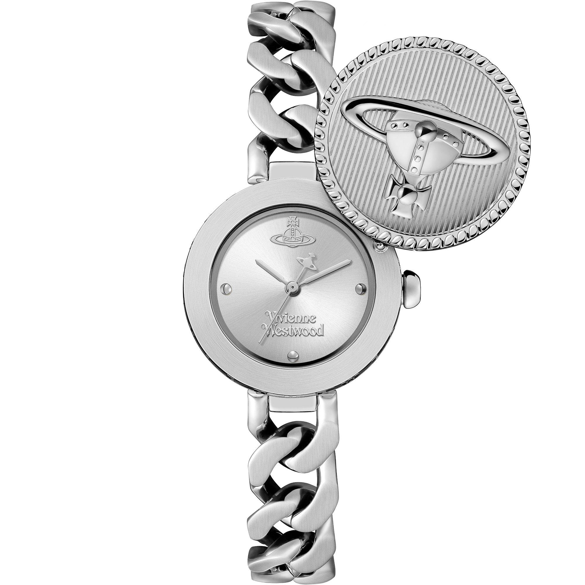 Vivienne Westwood Watches Women's Orb Button Quartz Analogue Watch