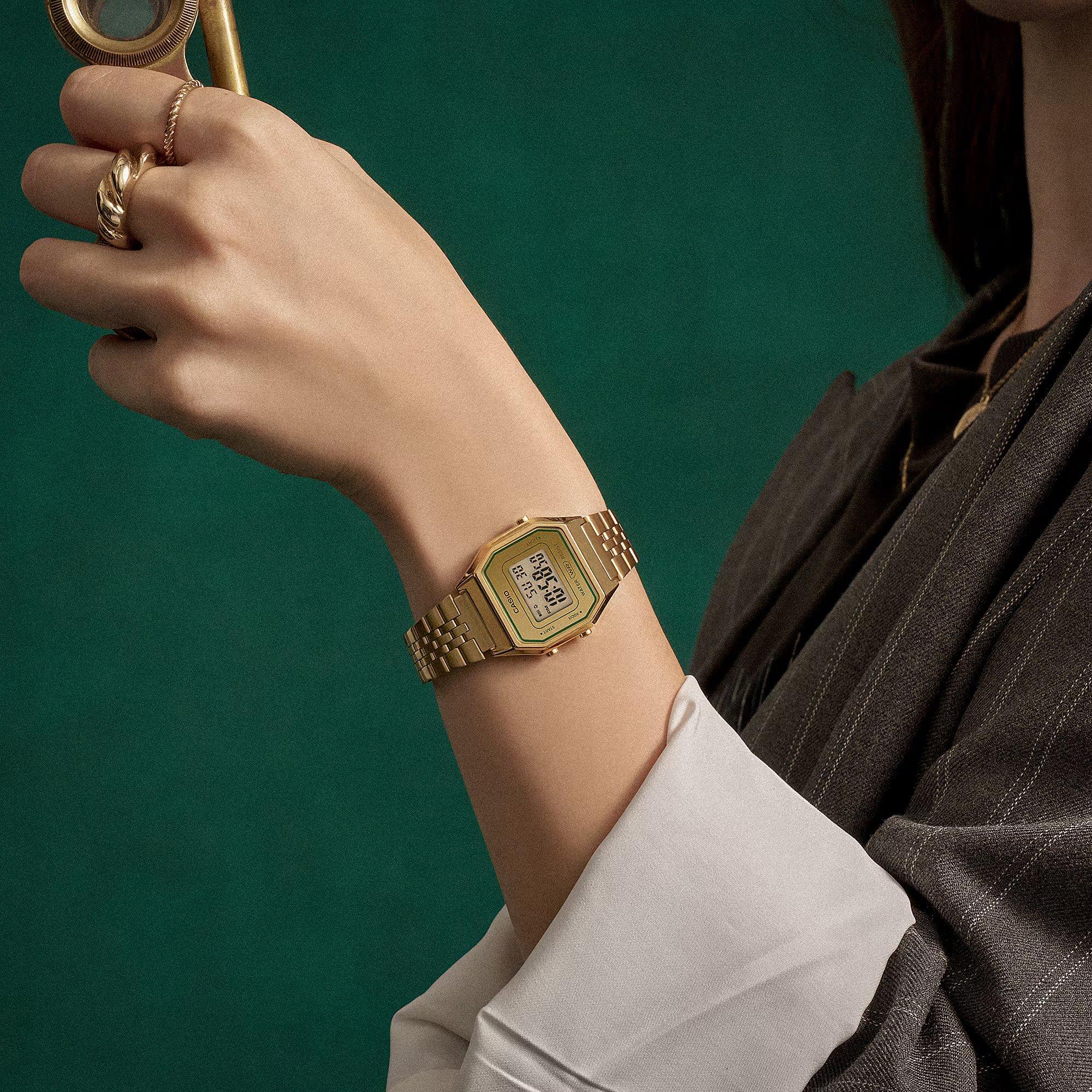 Gold - Casio - Unisex Adults Digital Watch - 3