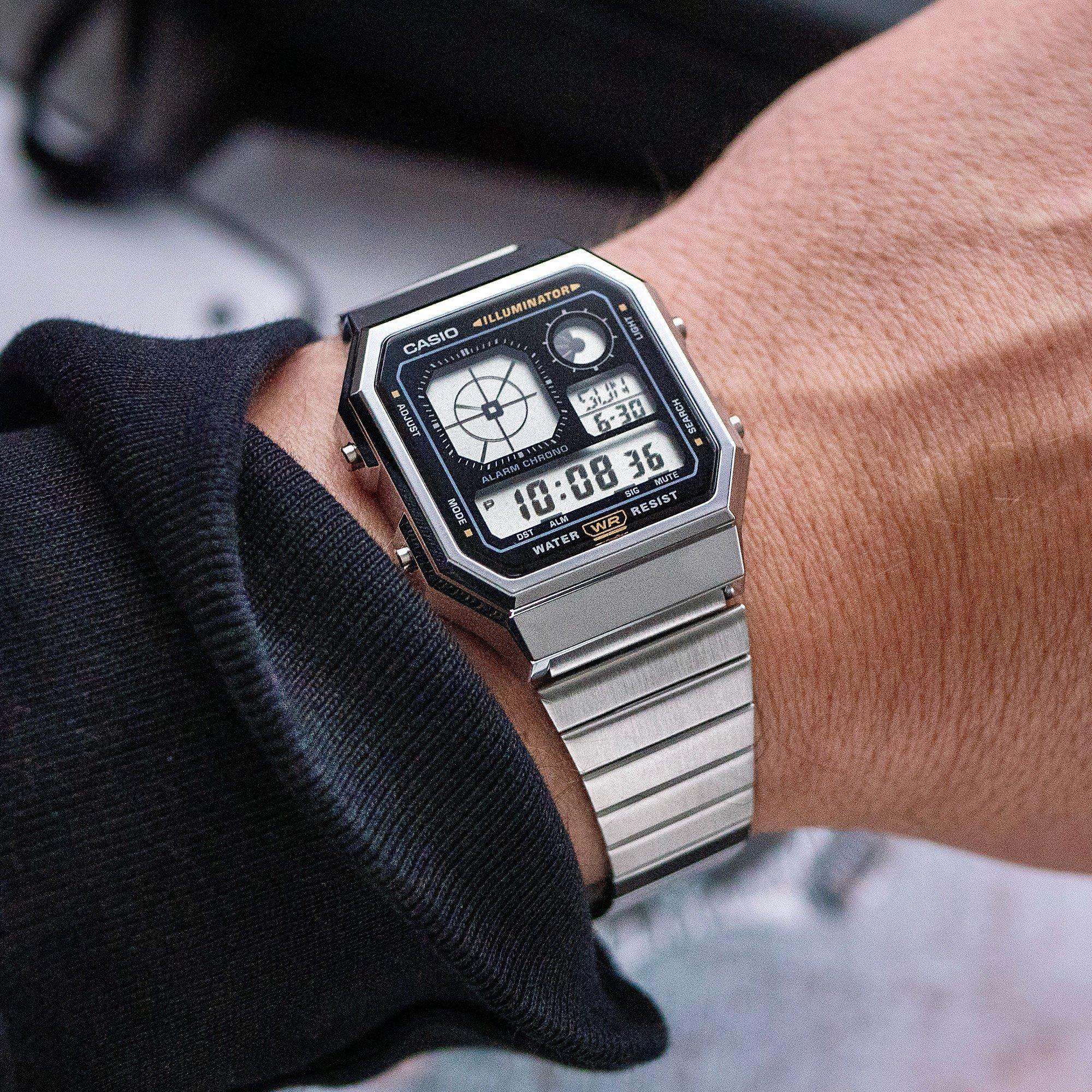 Zilver - Casio - Adults Digital Watch - 6