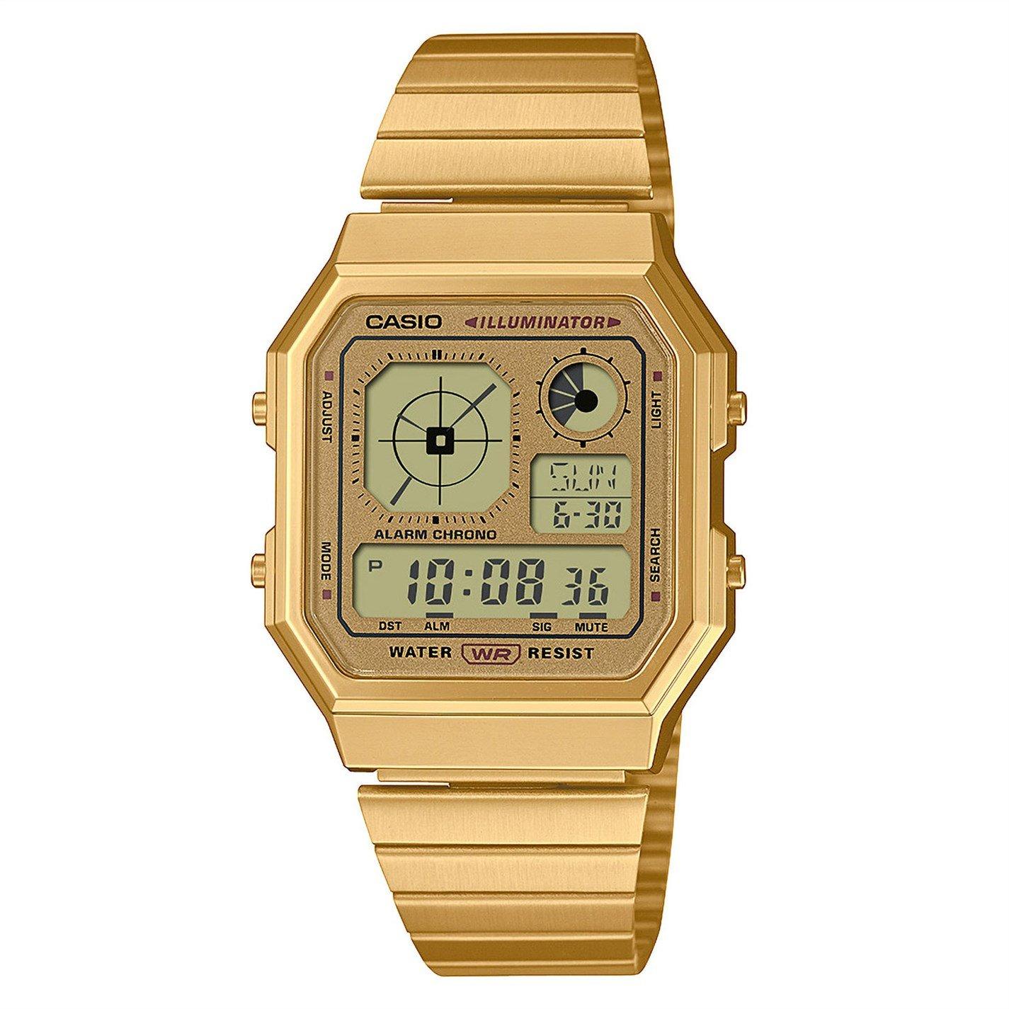 Casio  Gold Adults Digital Watch - 40.5 × 33.9 × 9 mm