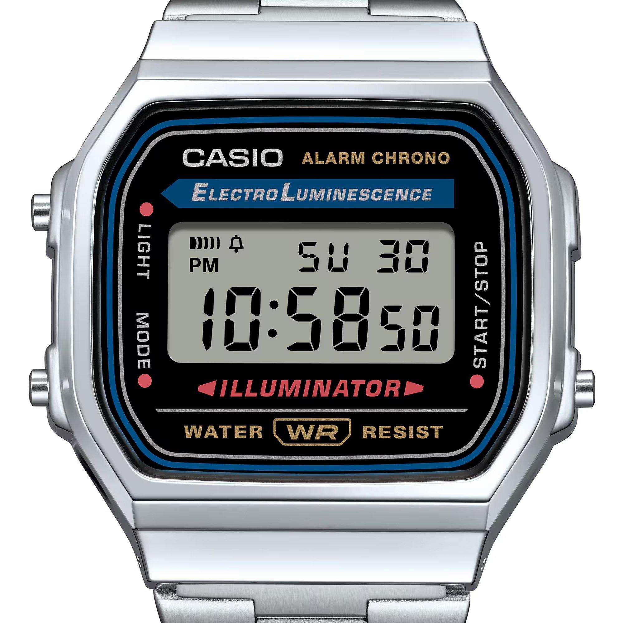Black/Silver - Casio - Adults Digital Watches - 3