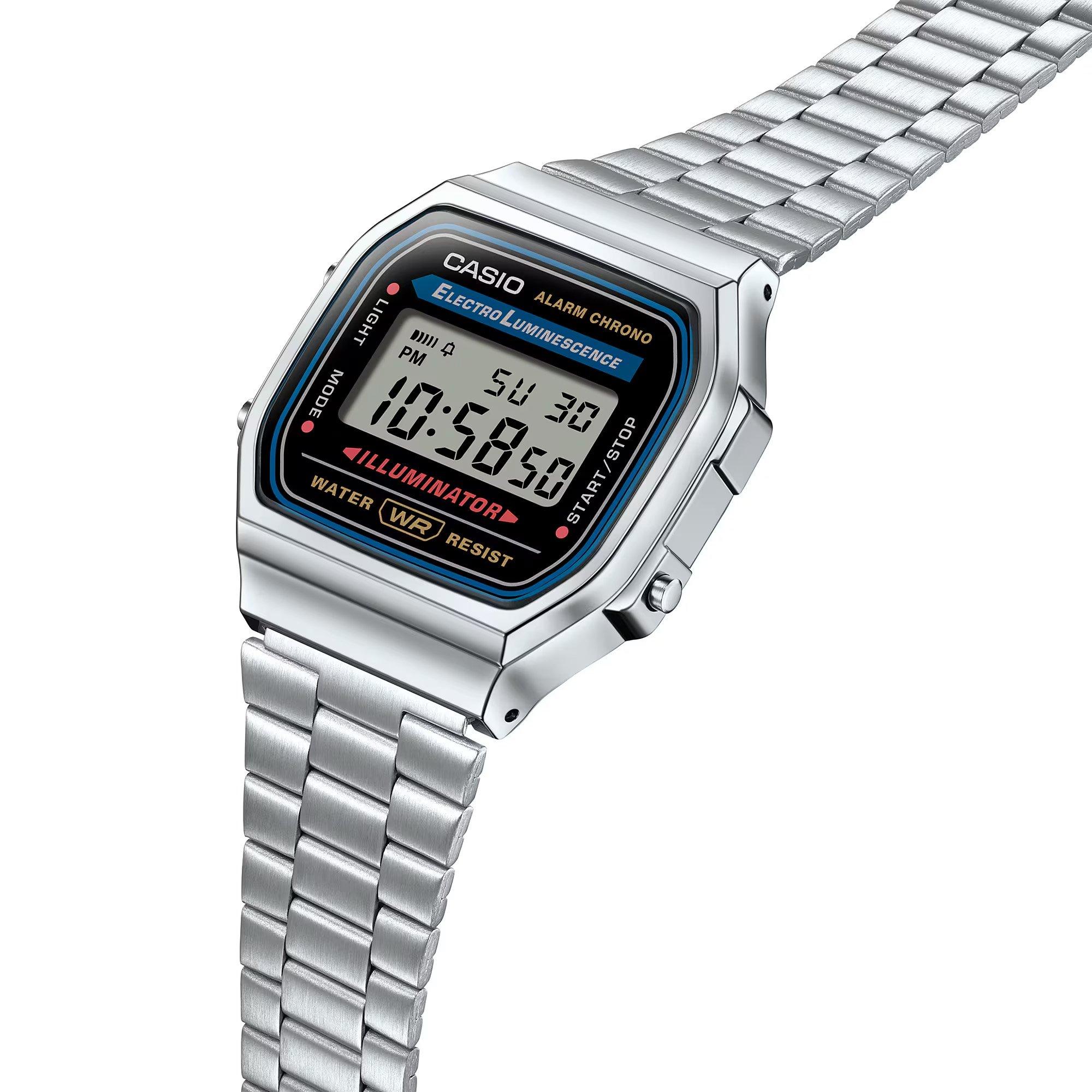 Black/Silver - Casio - Adults Digital Watches - 5
